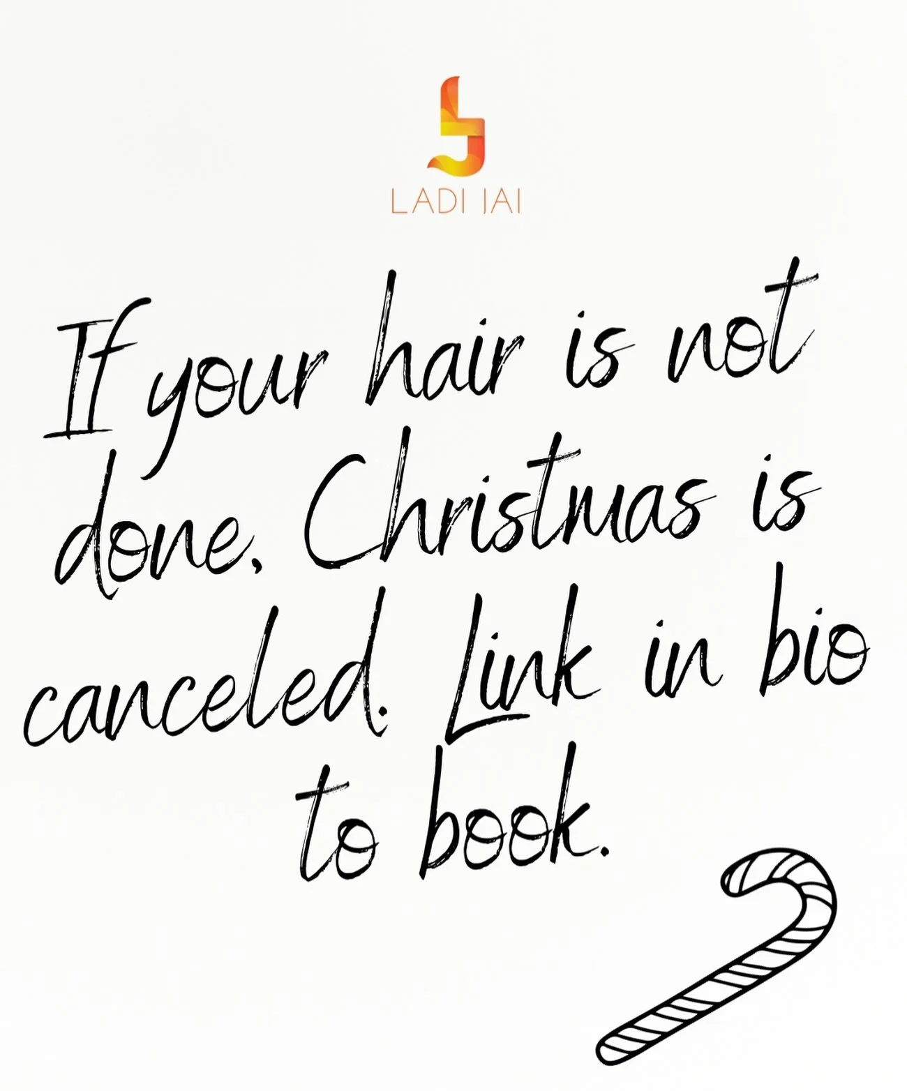 Holiday season is here and the calendar is filling FAST. Christmas photos, family dinners, parties, and last-minute invites all require one thing&mdash;your hair to be DONE.
We&rsquo;re fully booked on select days and there will be no same-day or squ