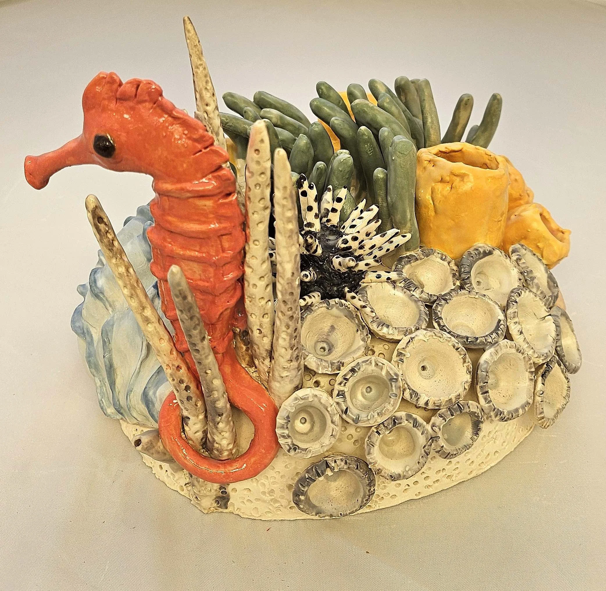Seahorse
9” W x 11” H