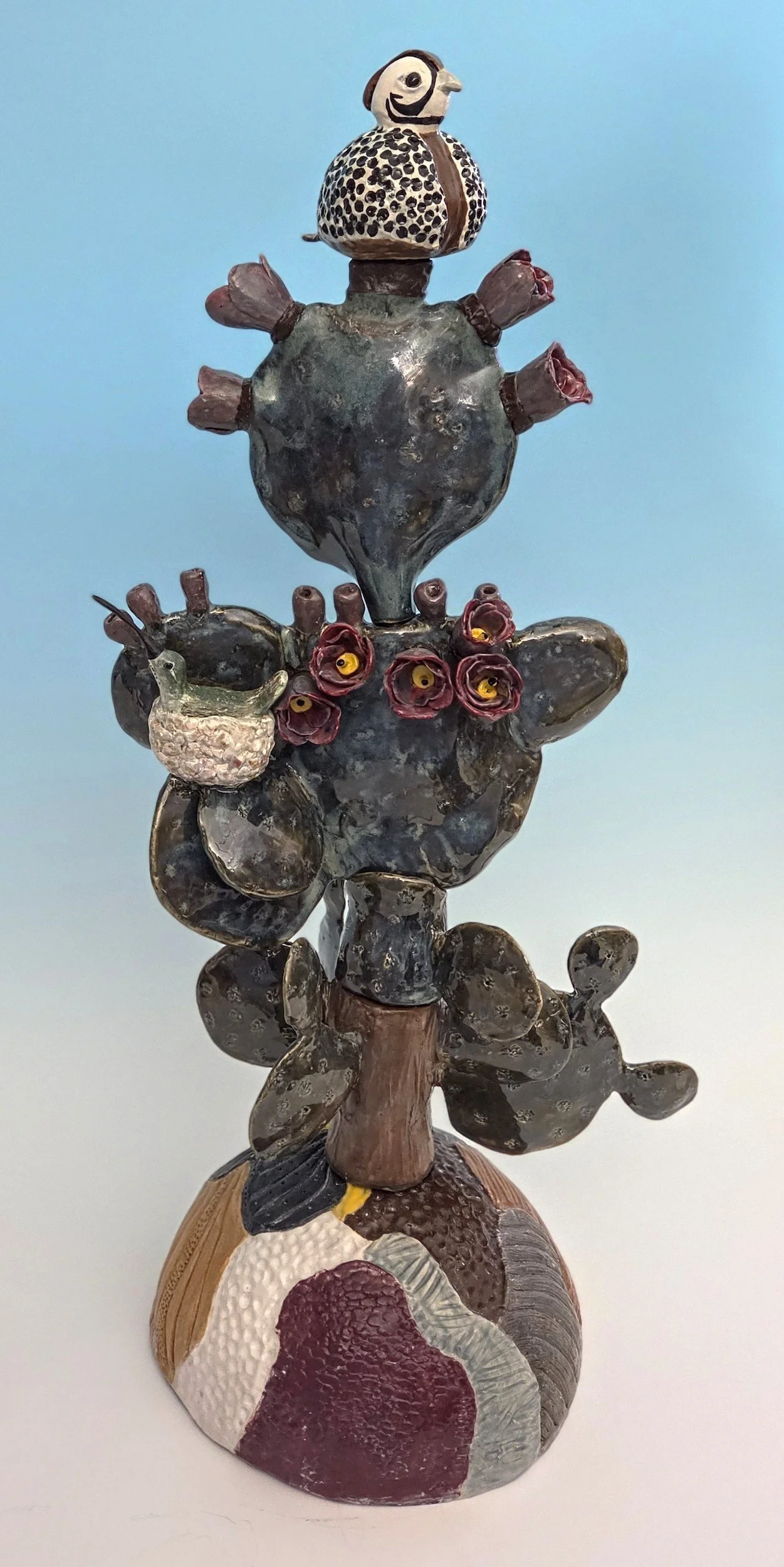 Cactus Totem #1
14” W x 33” H
