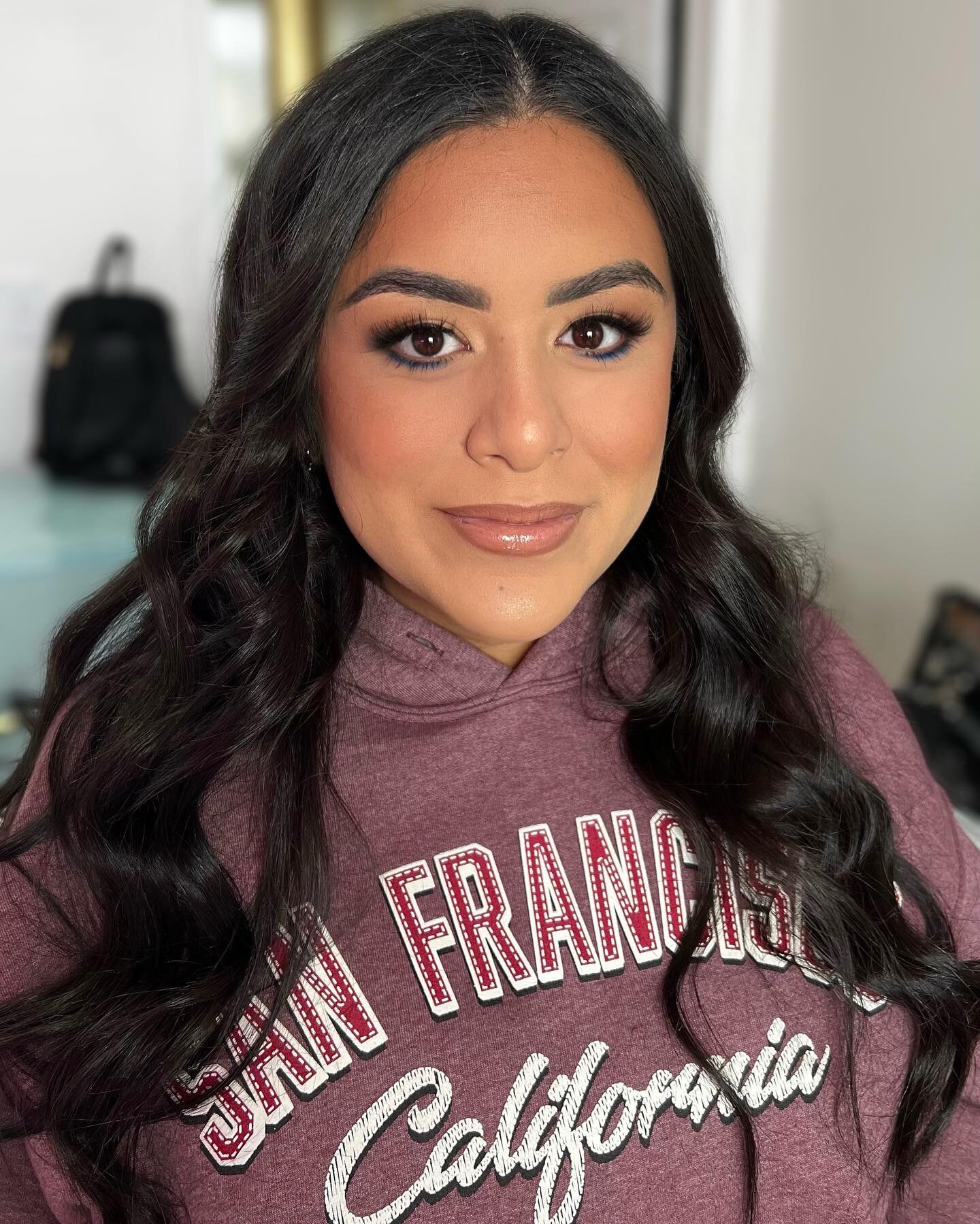 Baby shower glam 💙 We do offer special occasion makeup too! Any special event you might have and want your hair or makeup done, reach out to us! 😍