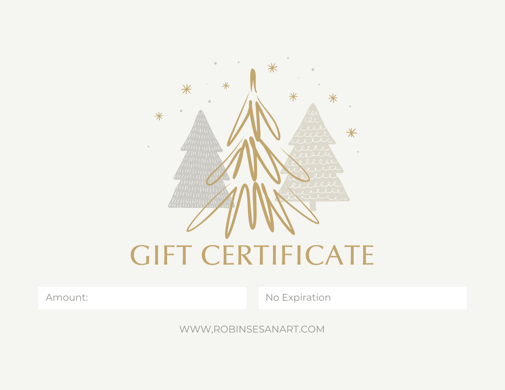 Gift Certificate