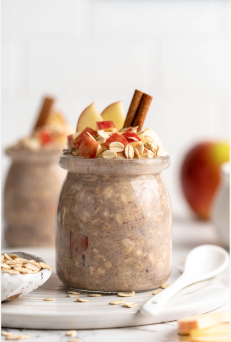 Fall Favorite - Apple Cinnamon Overnight Oats