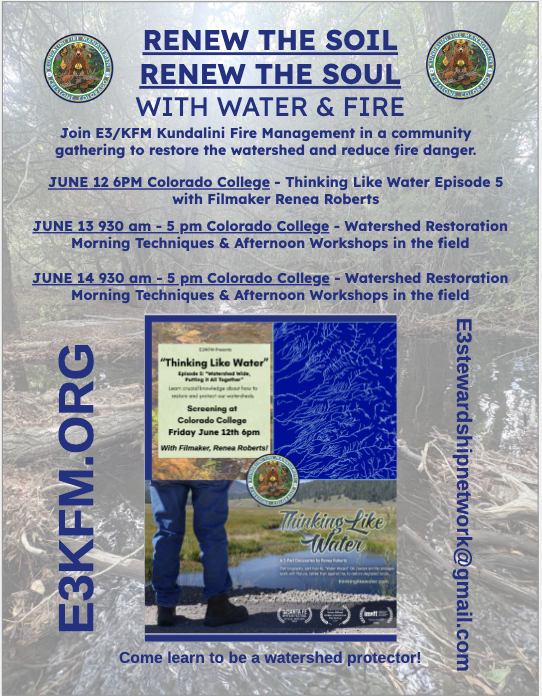 Event 2: Watershed Restoration Workshop (June 13)