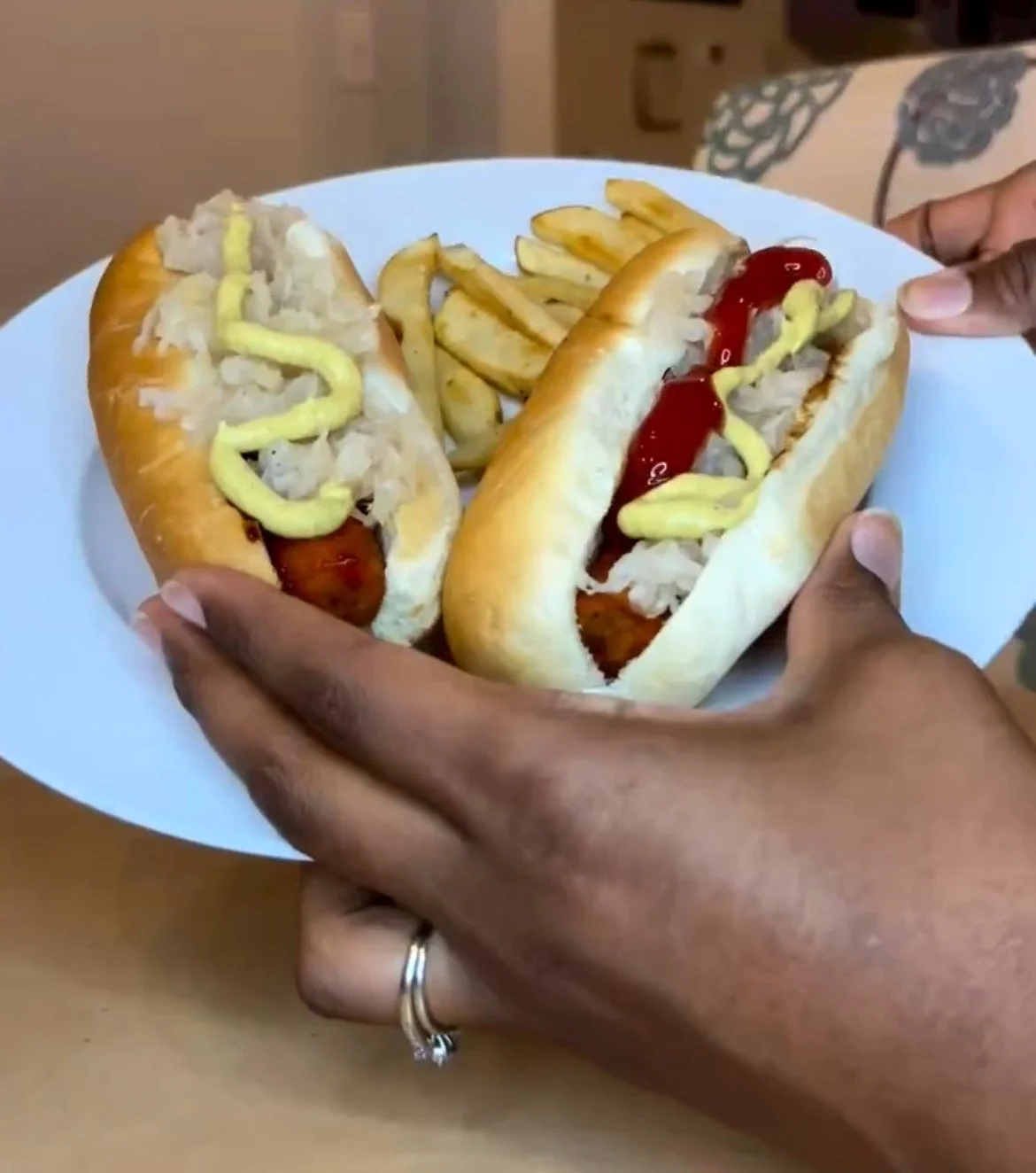 Vegan Carrot Hotdogs