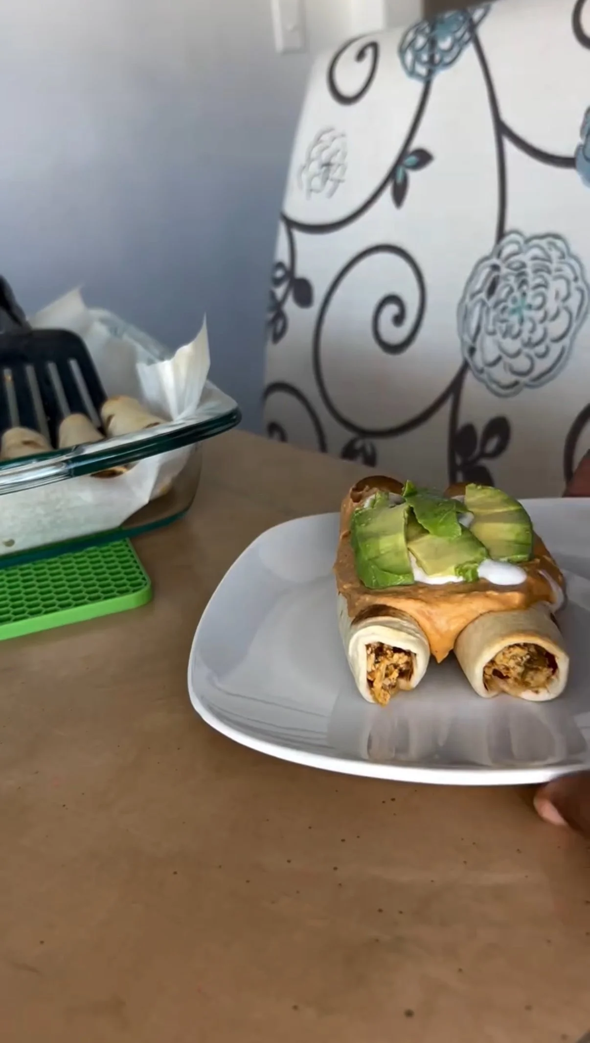 Vegan Adobo Taquitos 