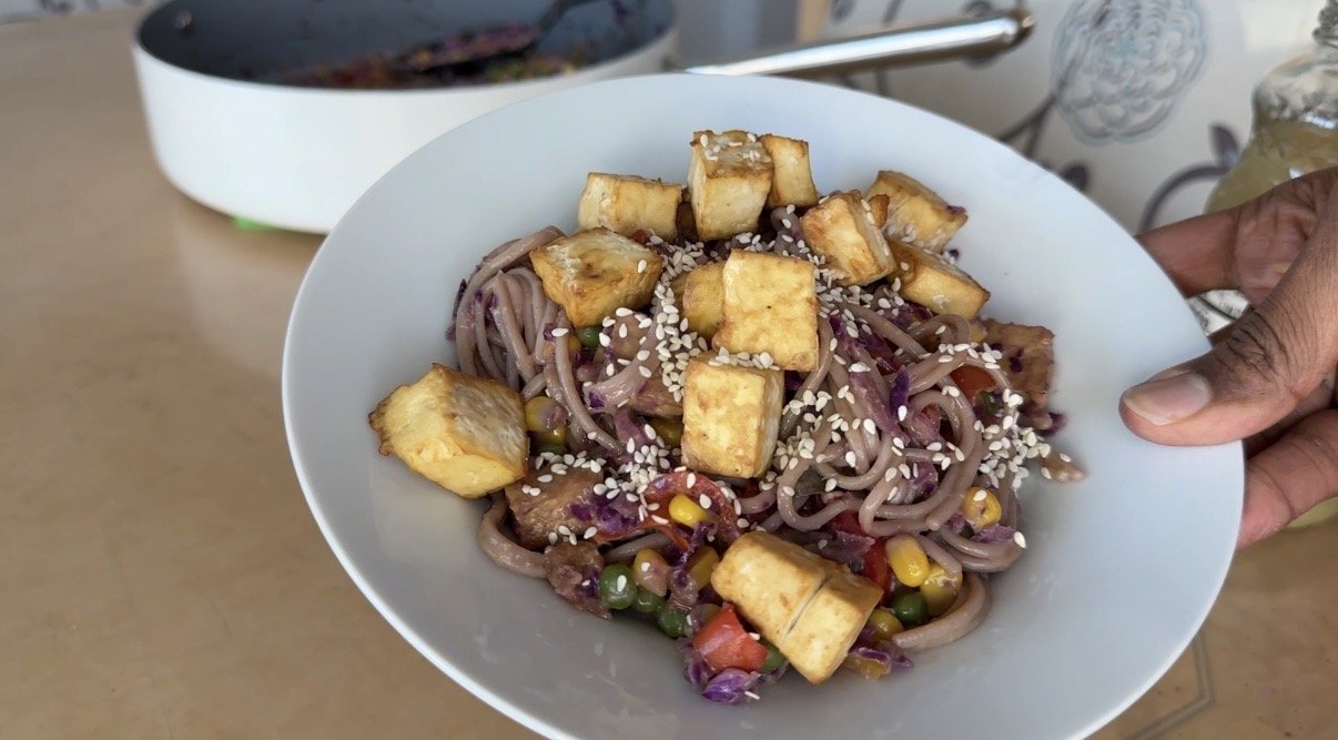 Soba Noodles Stir Fry