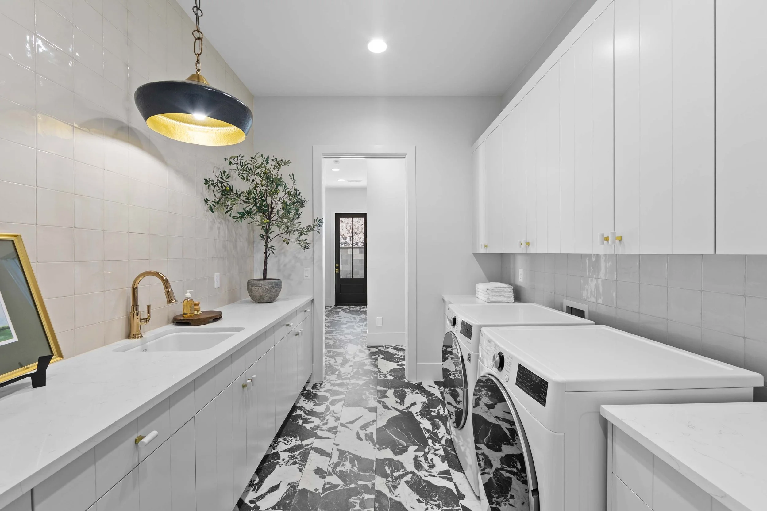 Laundry — Custom Finish Cabinets