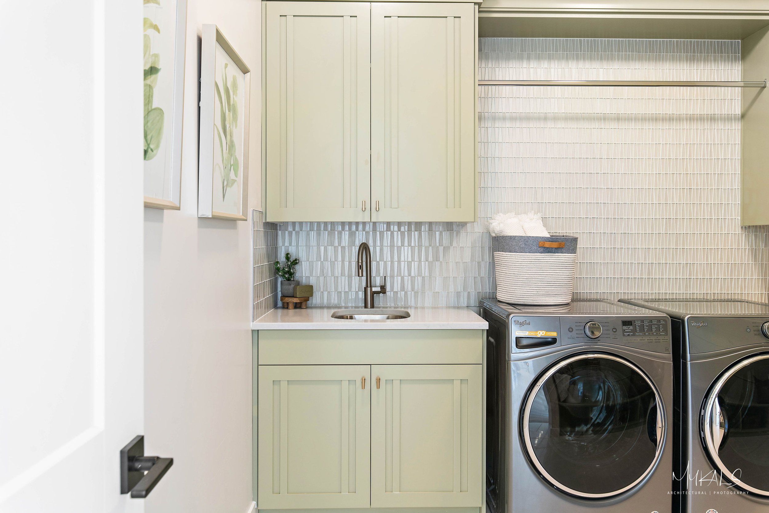 Laundry — Custom Finish Cabinets