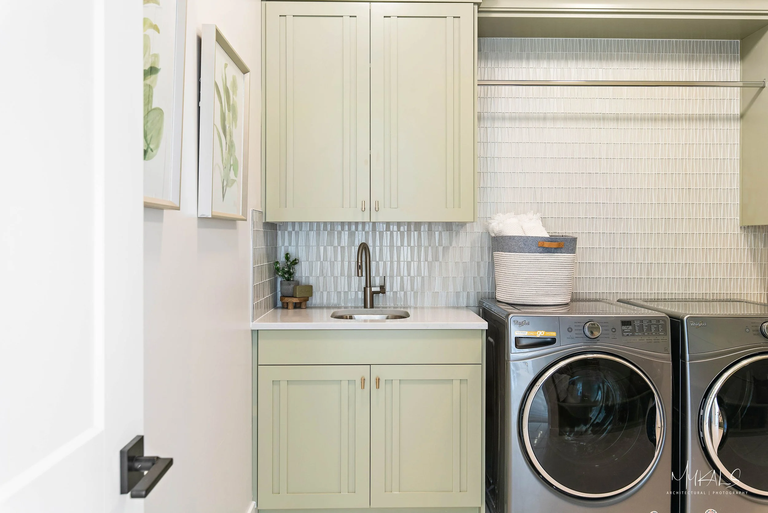 Laundry — Custom Finish Cabinets