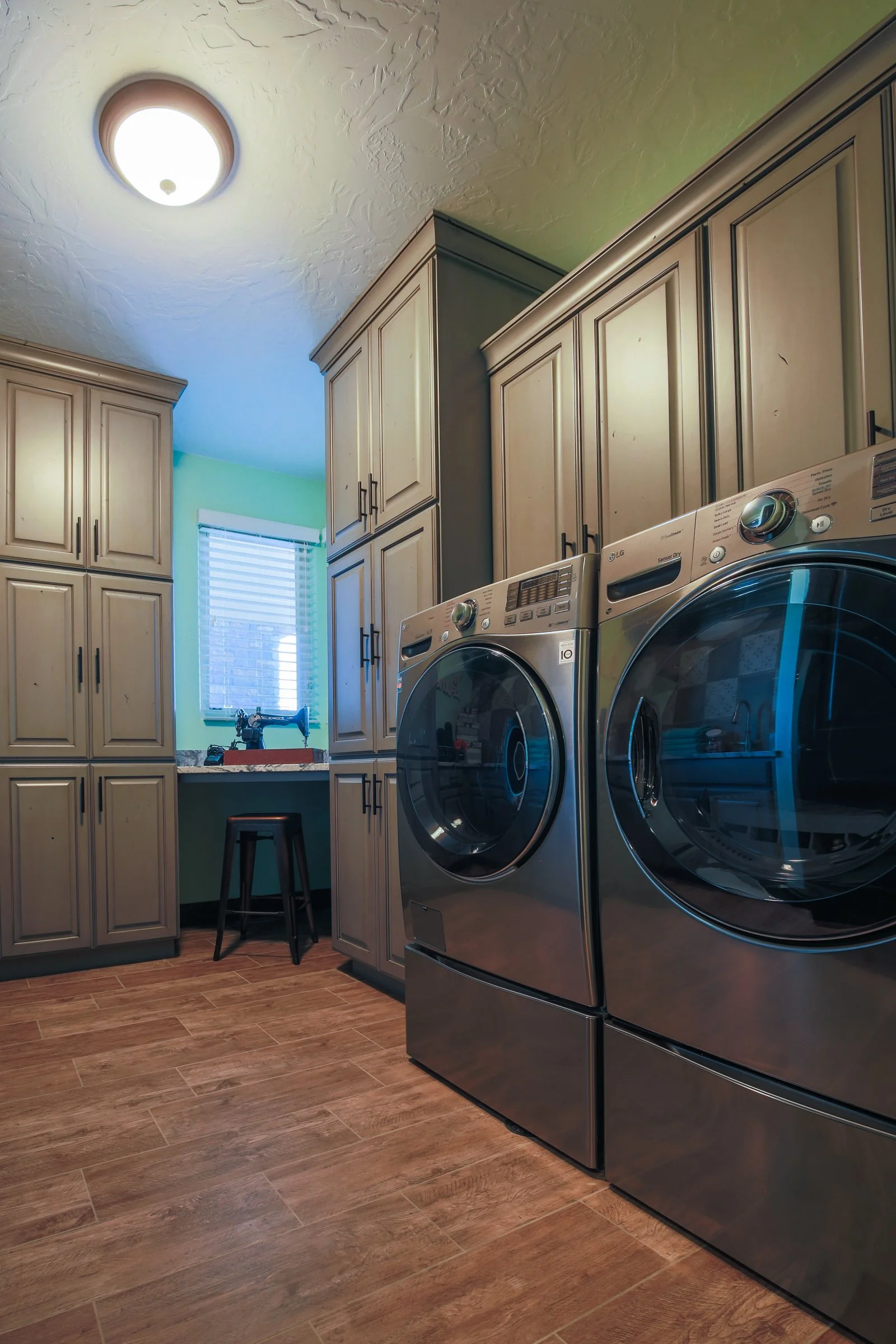 Laundry — Custom Finish Cabinets