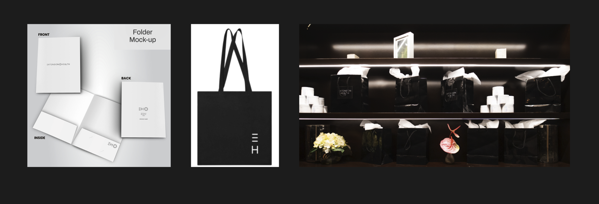 Created additional collateral as swag for launch party + ongoing patient use at healthcare start-up.