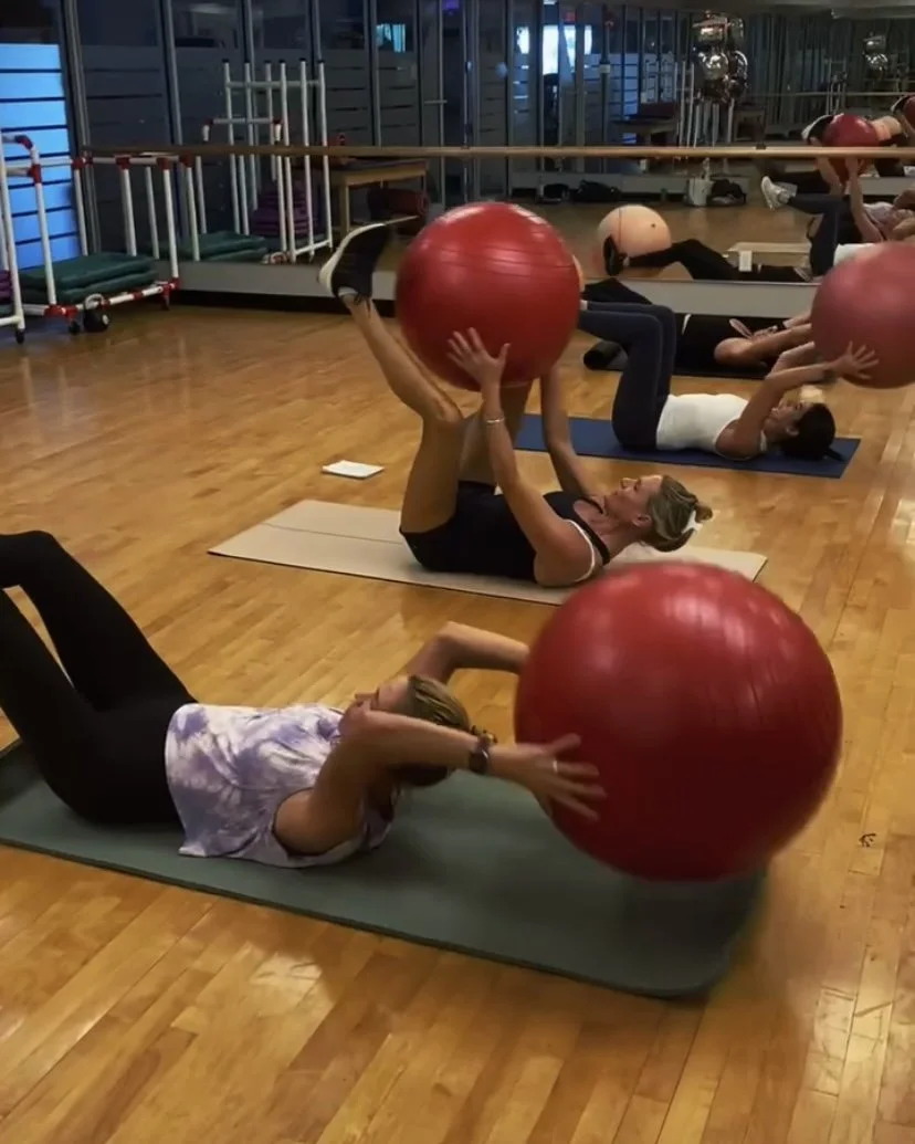 Functional semi private training enhancing stability core and strength