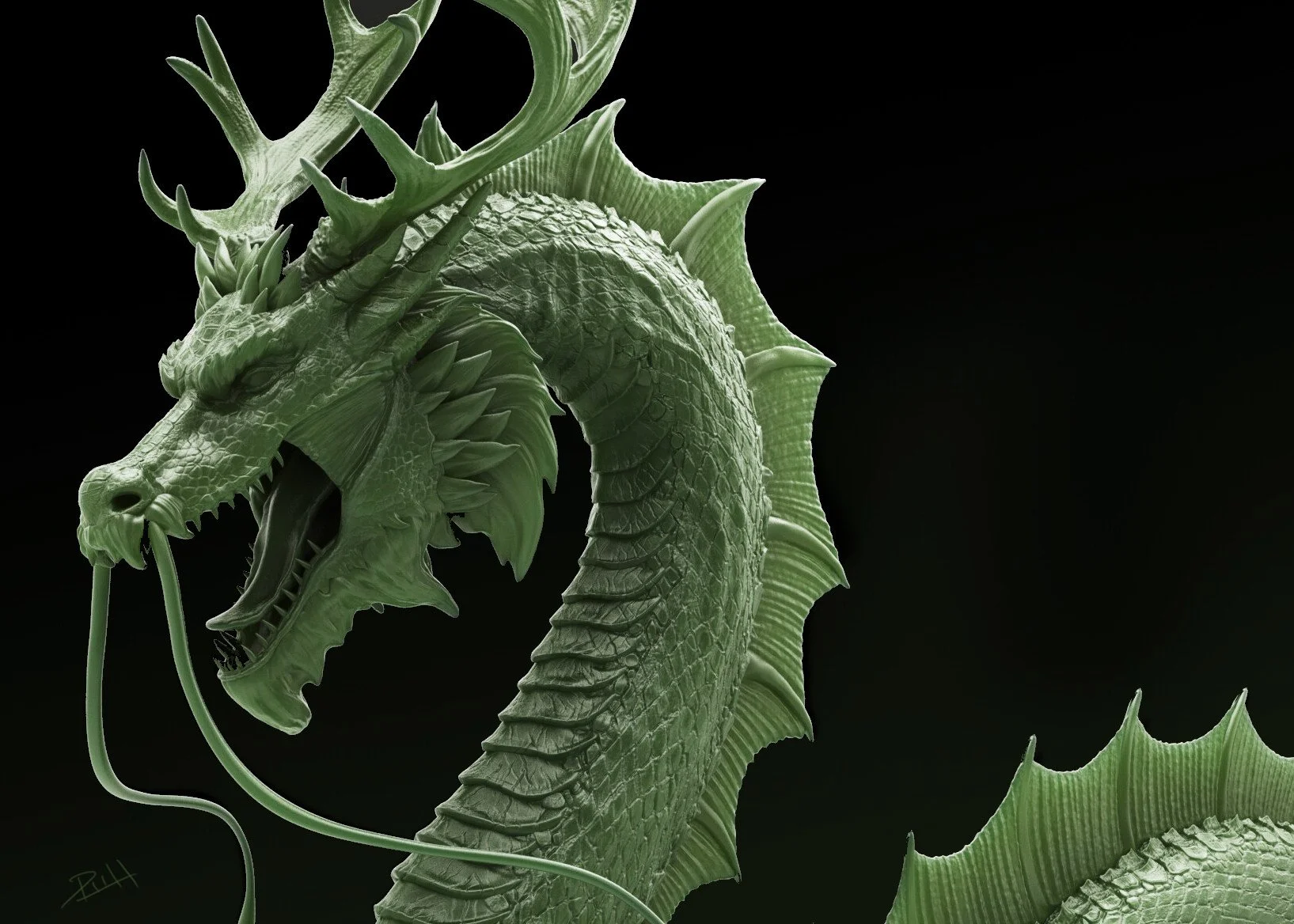 Jade Dragon — Art of Philip Liu