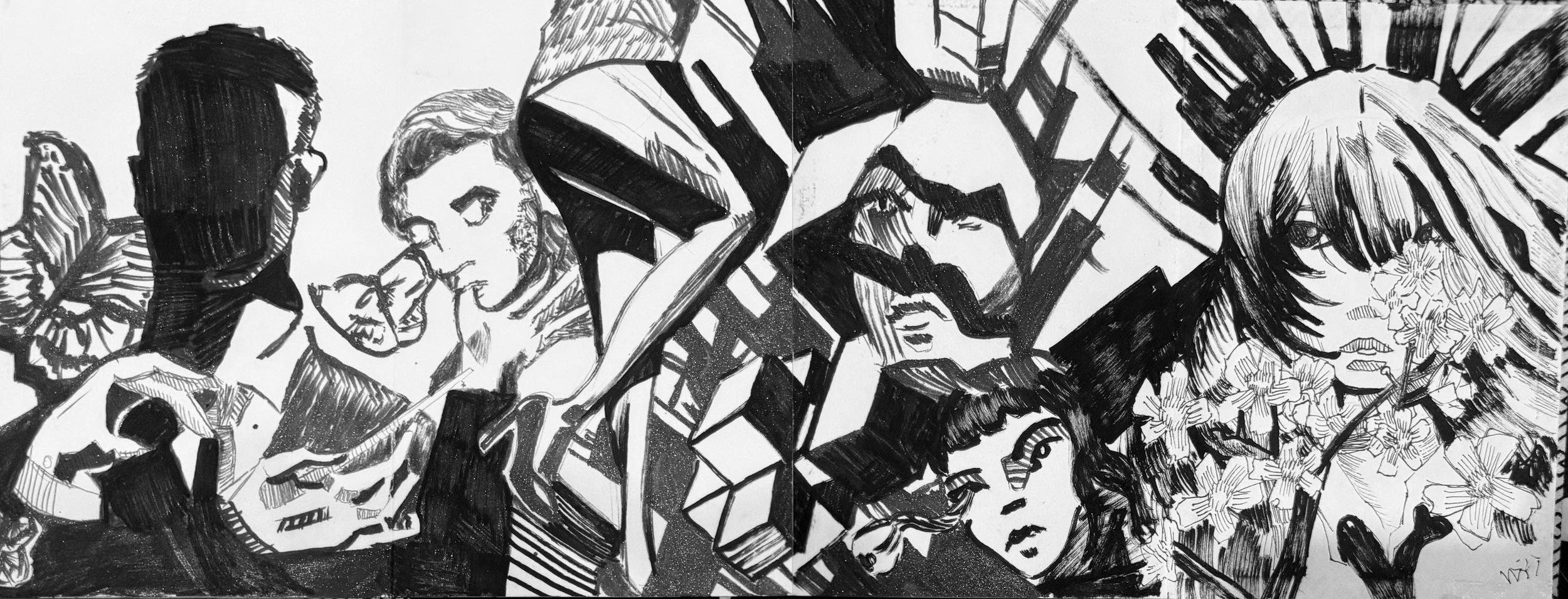 Pen and Ink Goshuincho 
2023
6.3x4.3

