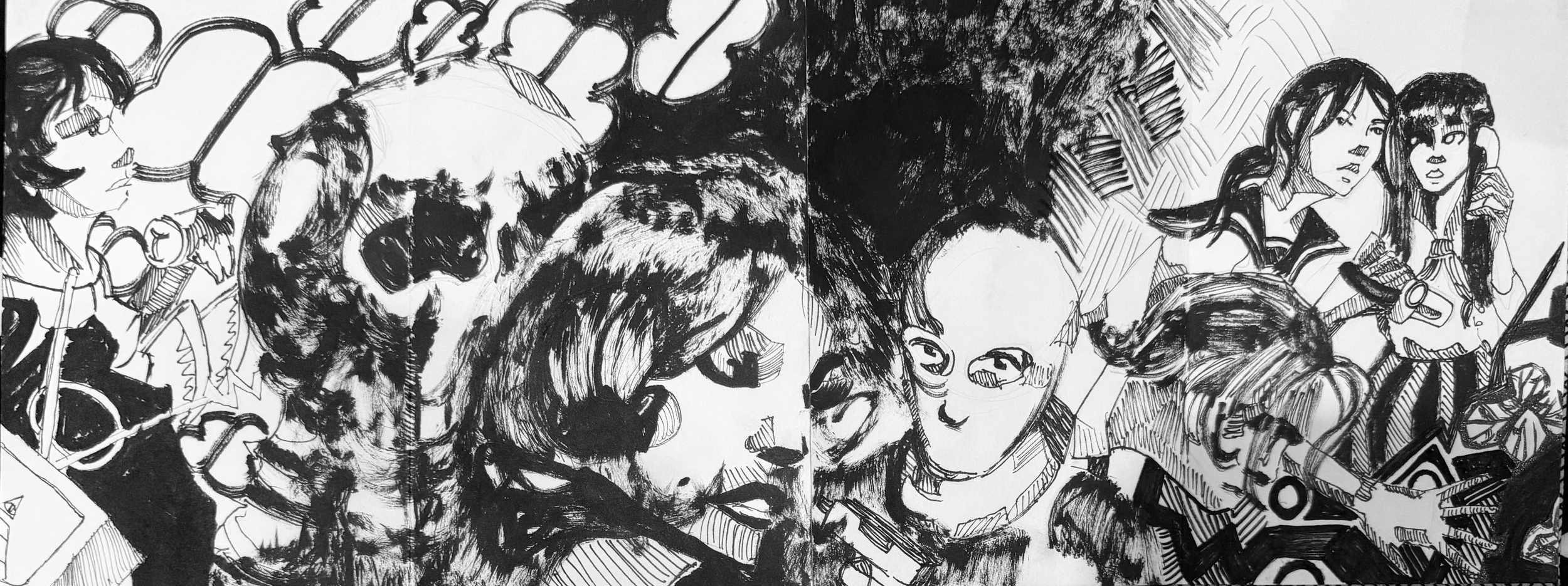 Pen and Ink Goshuincho 
2023
6.3x4.3
