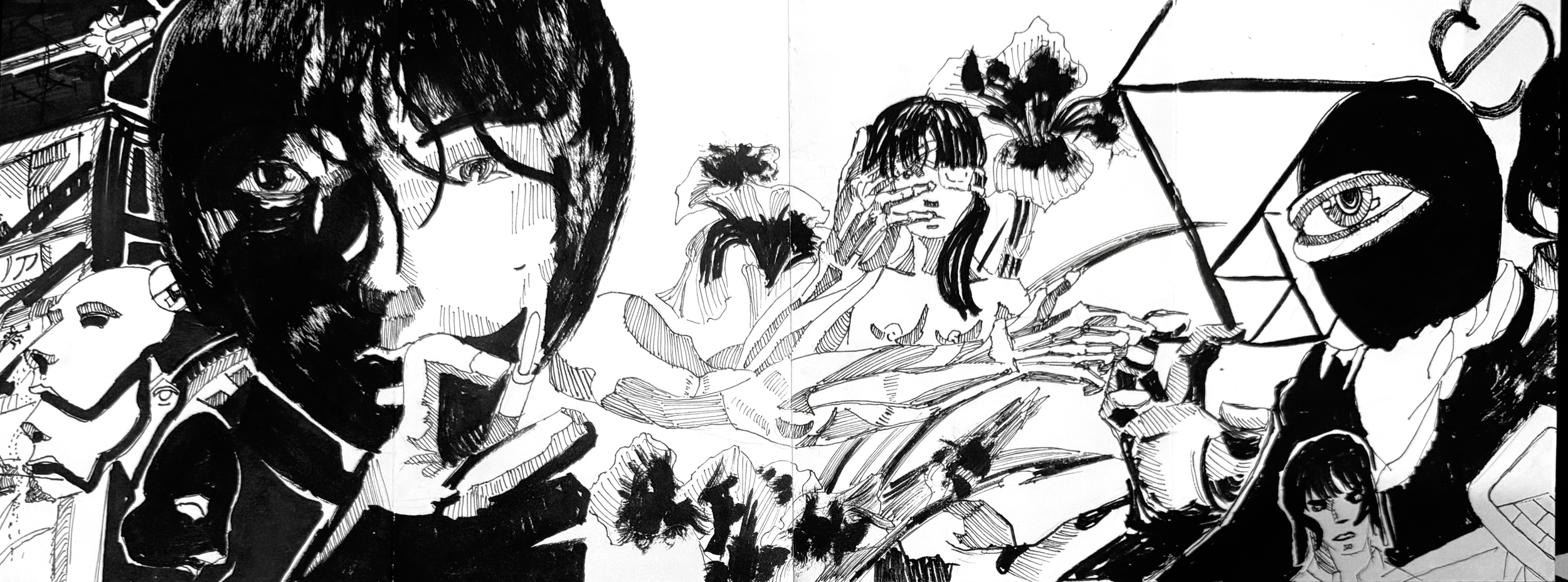 Pen and Ink Goshuincho 
2023
6.3x4.3
