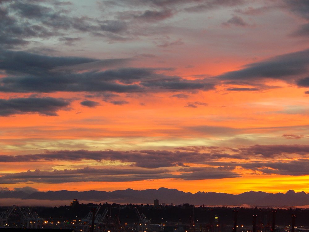 Start Each Day with a Morning Sunrise over the Cascades