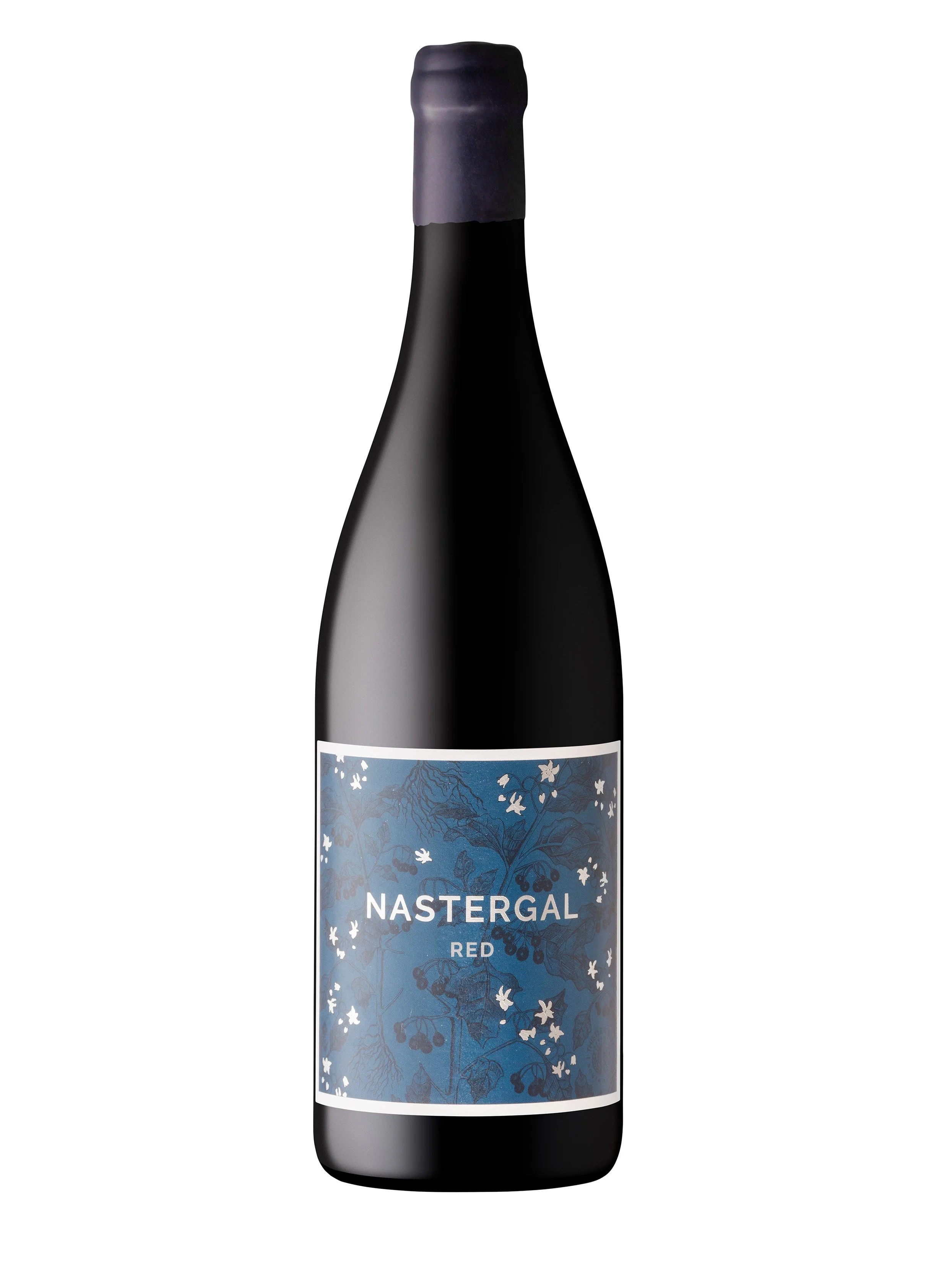 Nastergal - Night falls and Black Nightshade (Solanum nigrum, Nastergal) blooms, its berries ripen to inky black. The deep-red flesh of the Alicante Bouschet (a teinturier variety) aids in the pursuit of a wine as dark as Black Nightshade. This blend