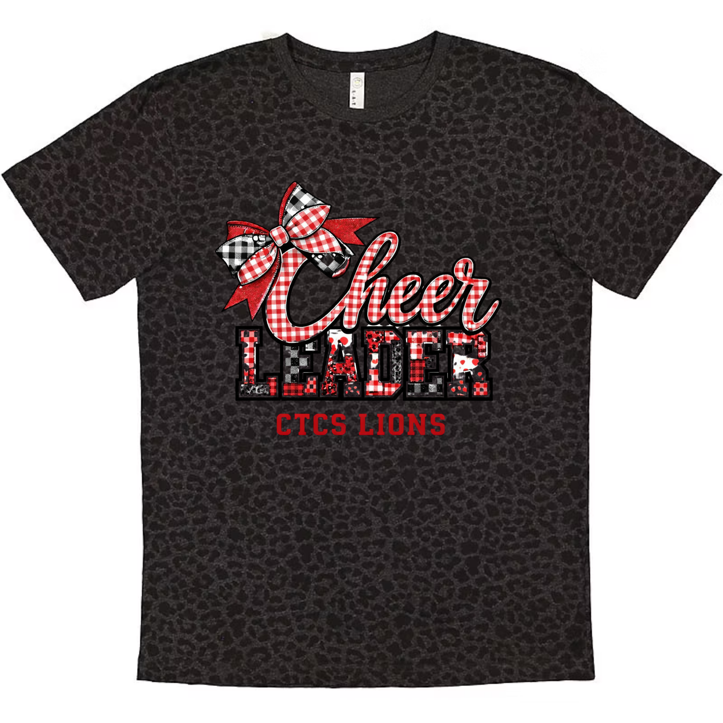 CHEERLEADER PATCHWORK TSHIRT