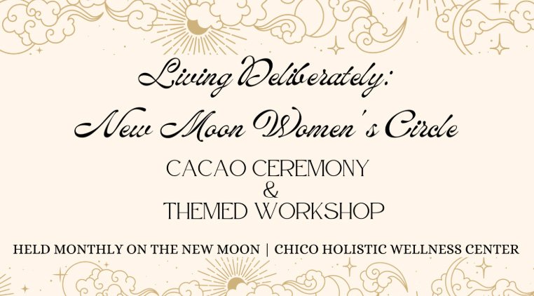 Living Deliberately: New Moon Women's Circle Hosted by Jaelyn of Celestial Sisters