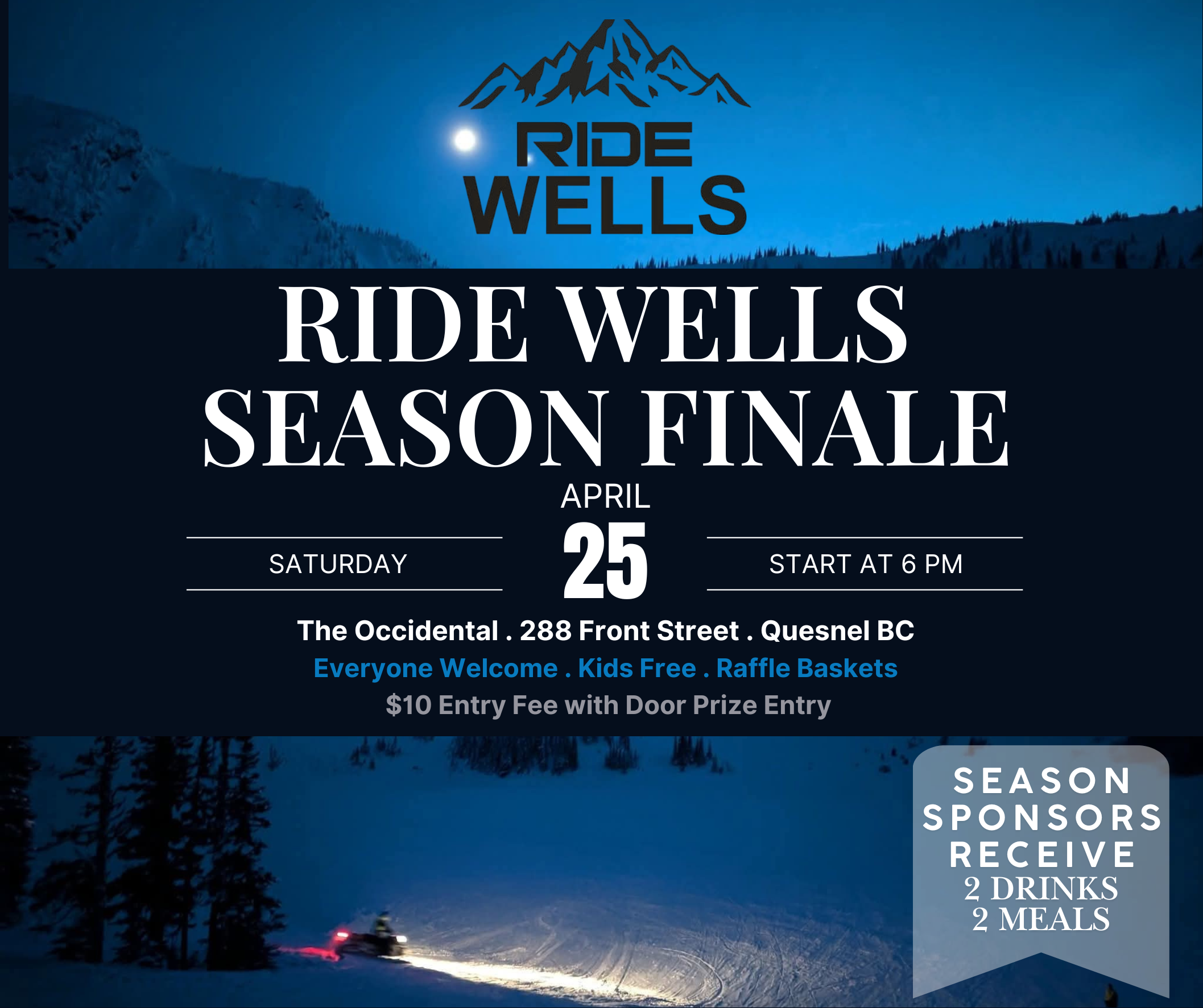 Ride Wells Season Finale