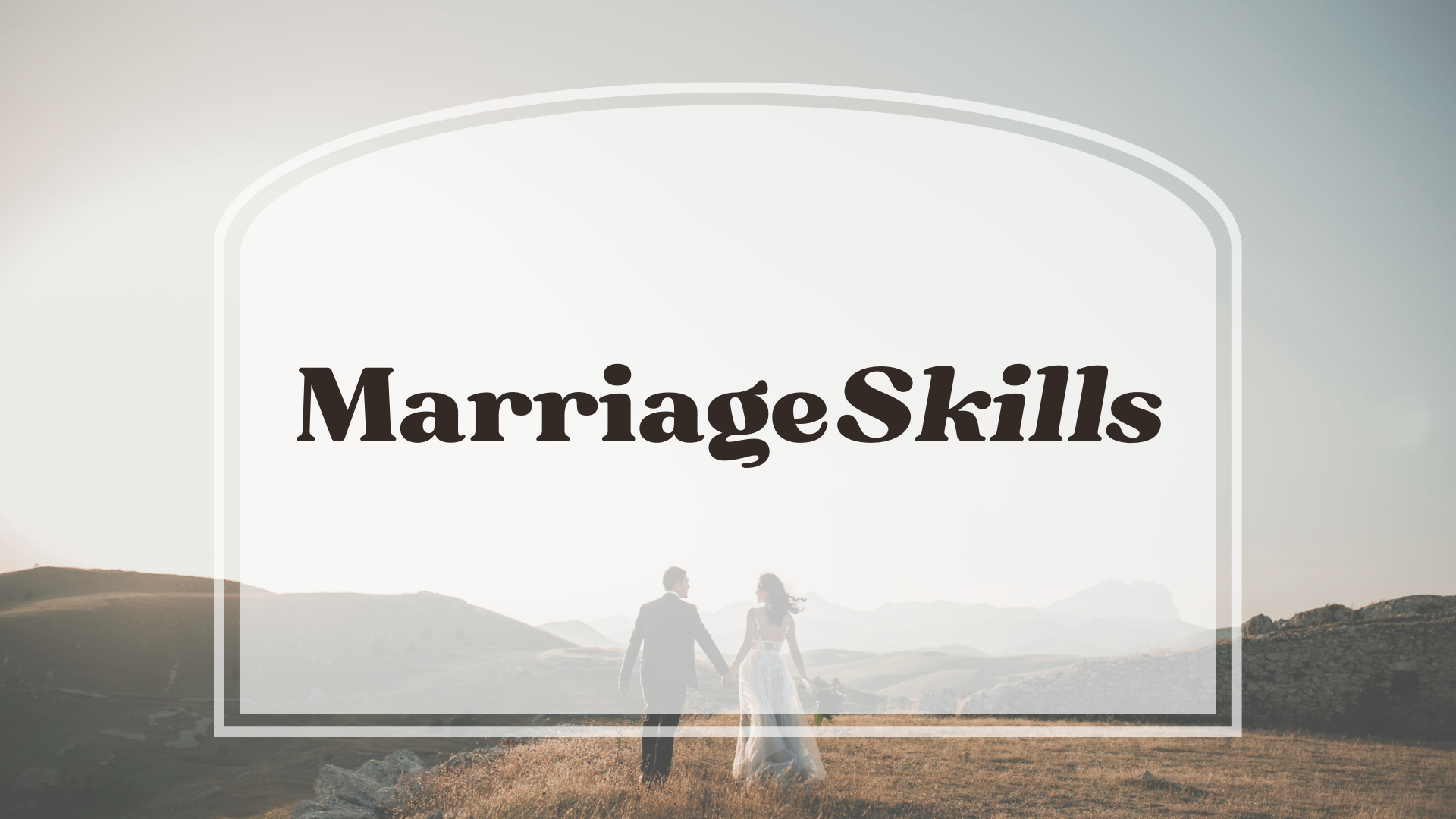Marriage Skills - In Person
