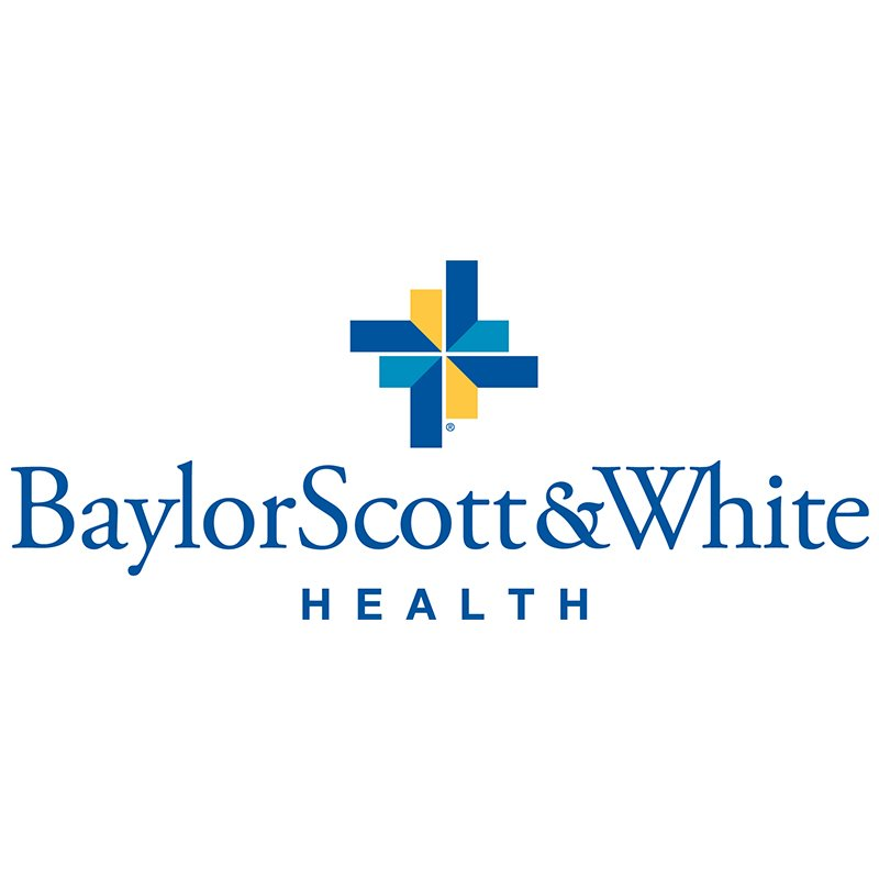Baylor Scott & White Health logo with a multicolored abstract cross symbol above the company name