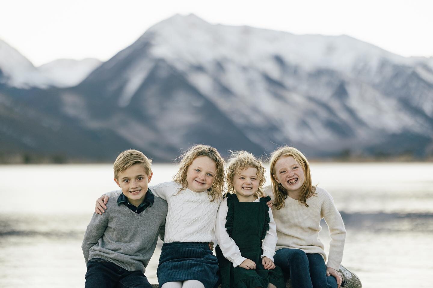 I loved taking photos for this family yesterday! The kiddos were all smiles and ran around playing the entire session despite the cold weather. It&rsquo;s a photographer&rsquo;s dream when the kids are asking for more photos at the end, so a big than