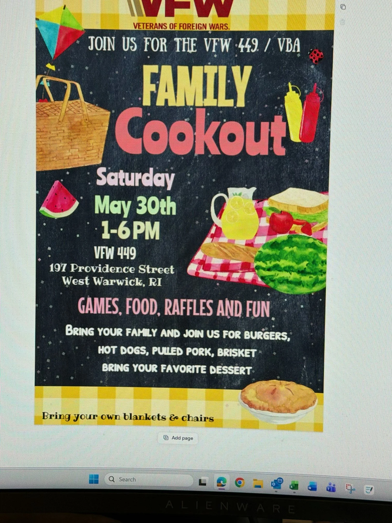 Family Cookout