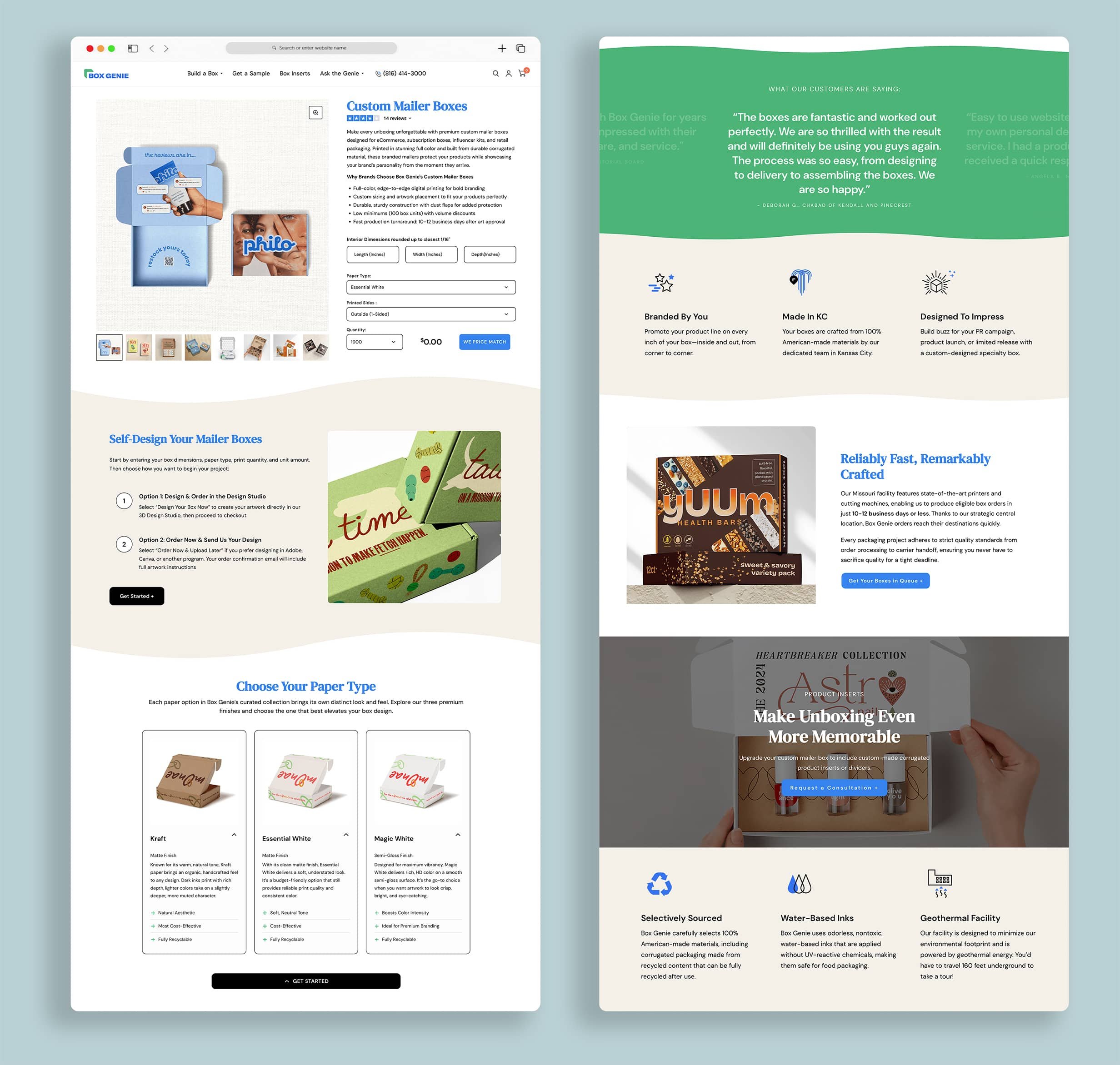 Product Page