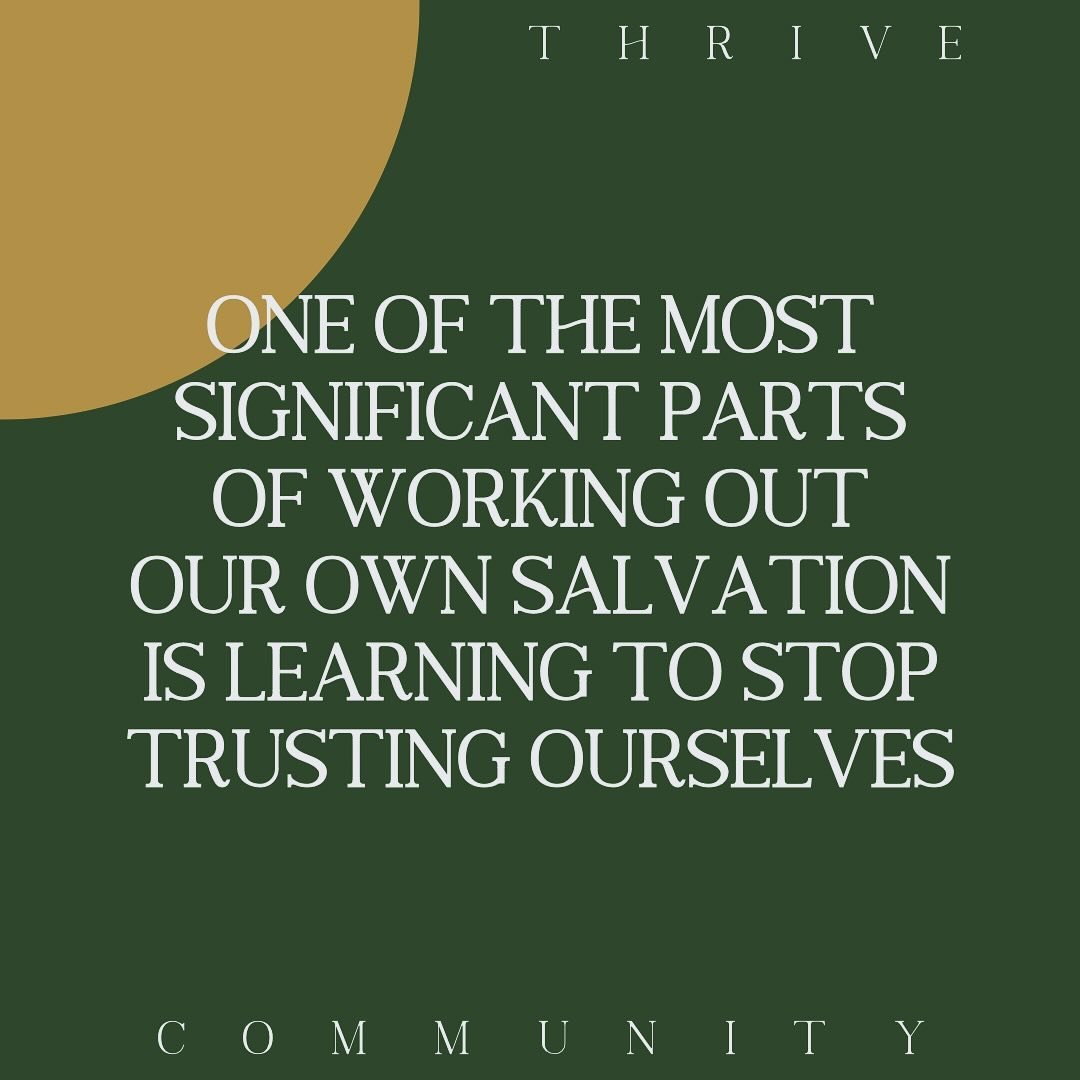 &rdquo;&hellip;work out (cultivate, carry out to the goal, and fully complete) your own salvation with reverence and awe and trembling (SELF-DISTRUST, with serious caution, tenderness of conscience, watchfulness against temptation, timidly shrinking 