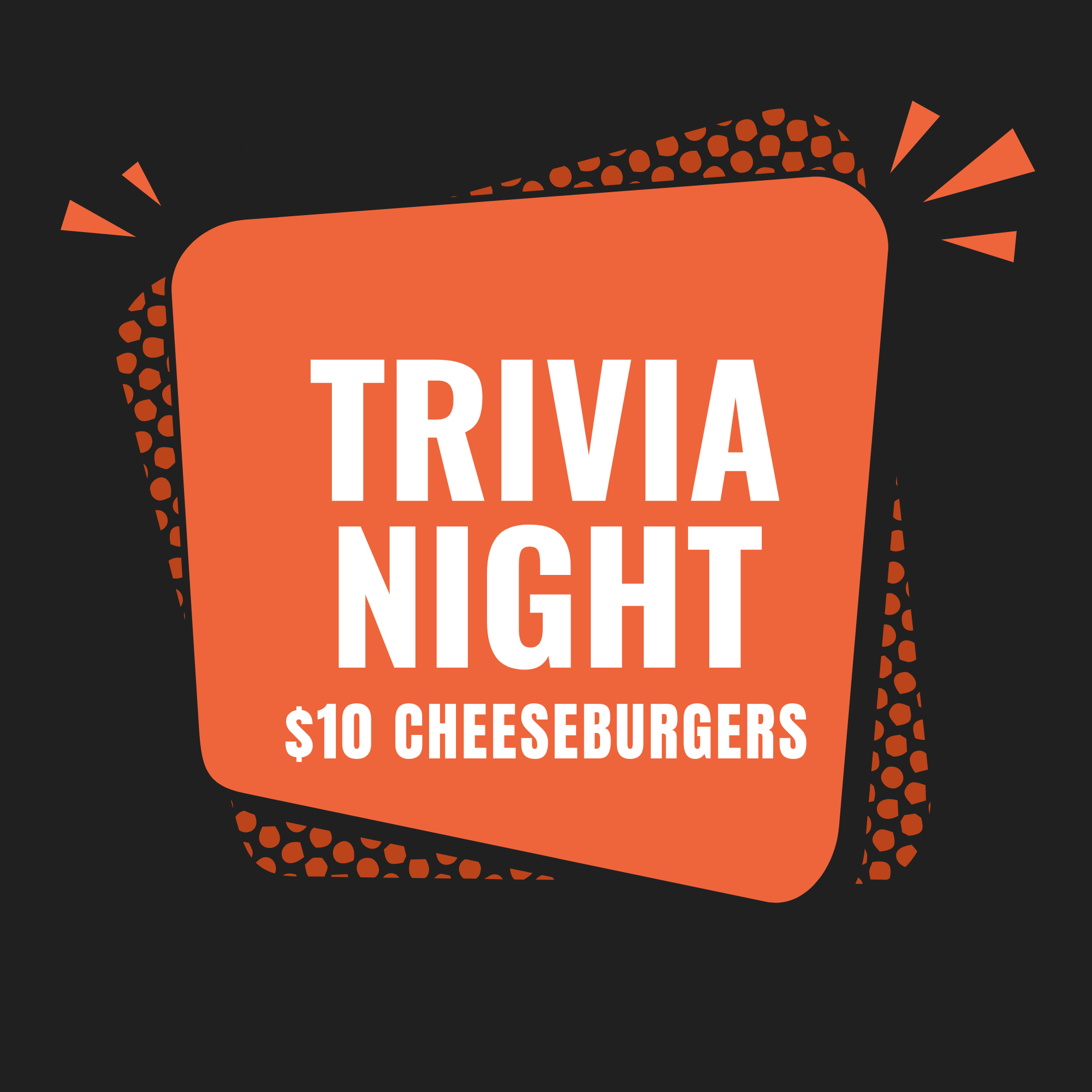 Trivia Night & National Cheeseburger Day