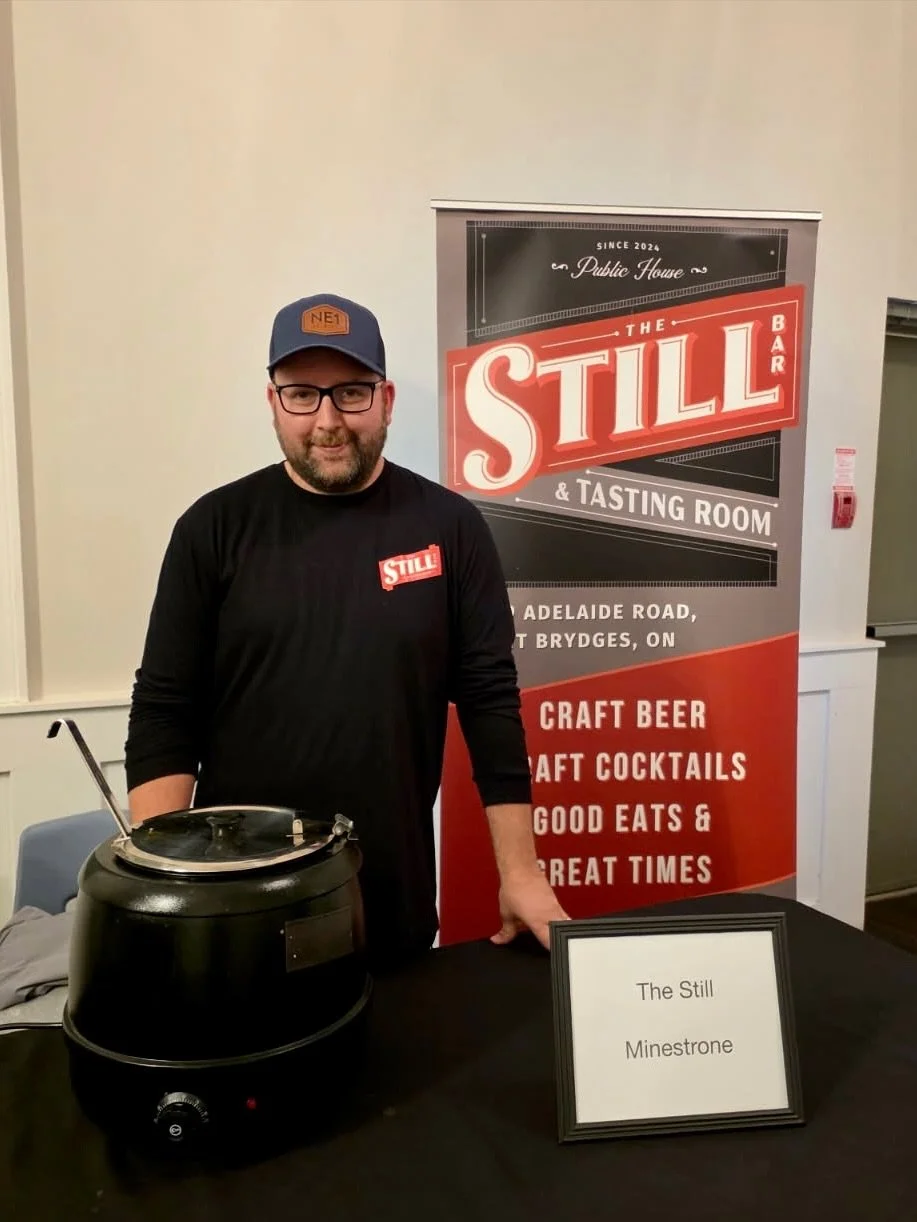 We are proud to have been a part of @emptybowlsstrathroy yesterday!
 It was an incredible event bringing our community together to raise awareness and funds for food related organizations in our community.

We joined the lunch seating and enjoyed a v