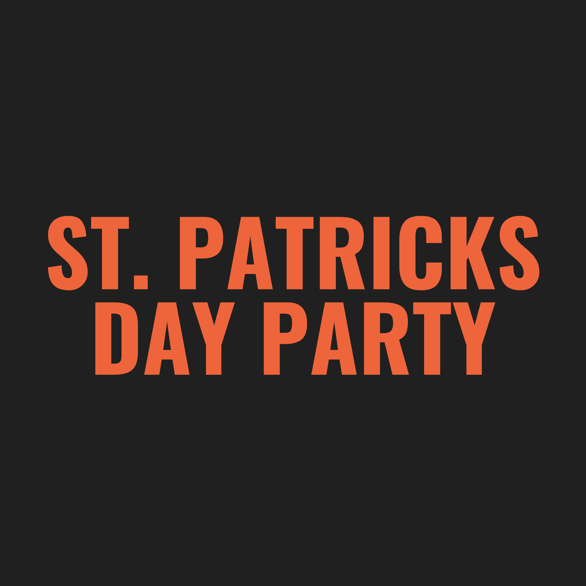 St. Patrick's Day Party