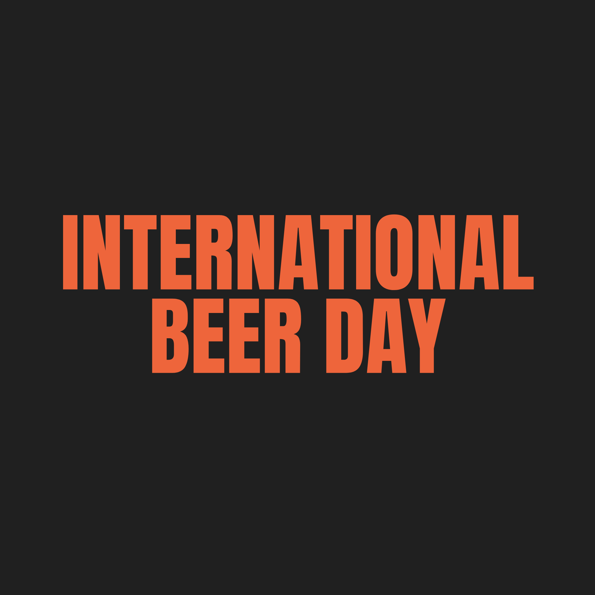 International Beer Day