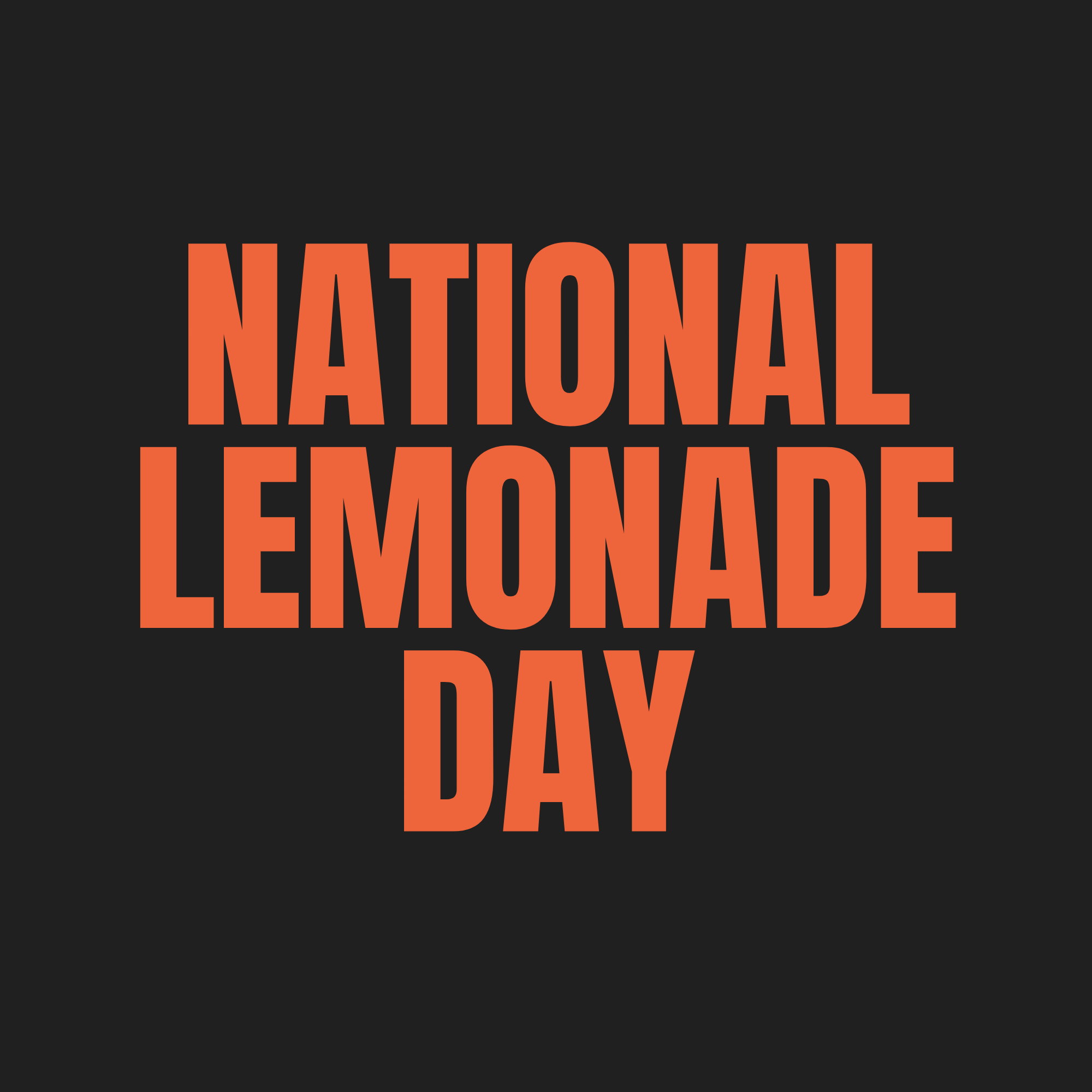 National Lemonade Day