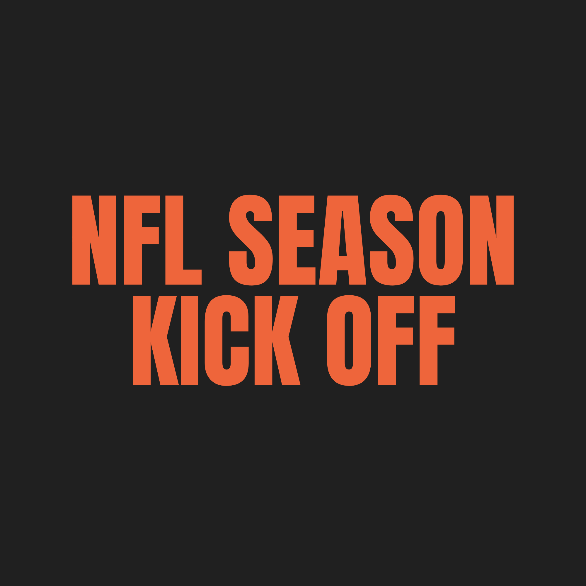 NFL KICK OFF TV GIVEAWAY