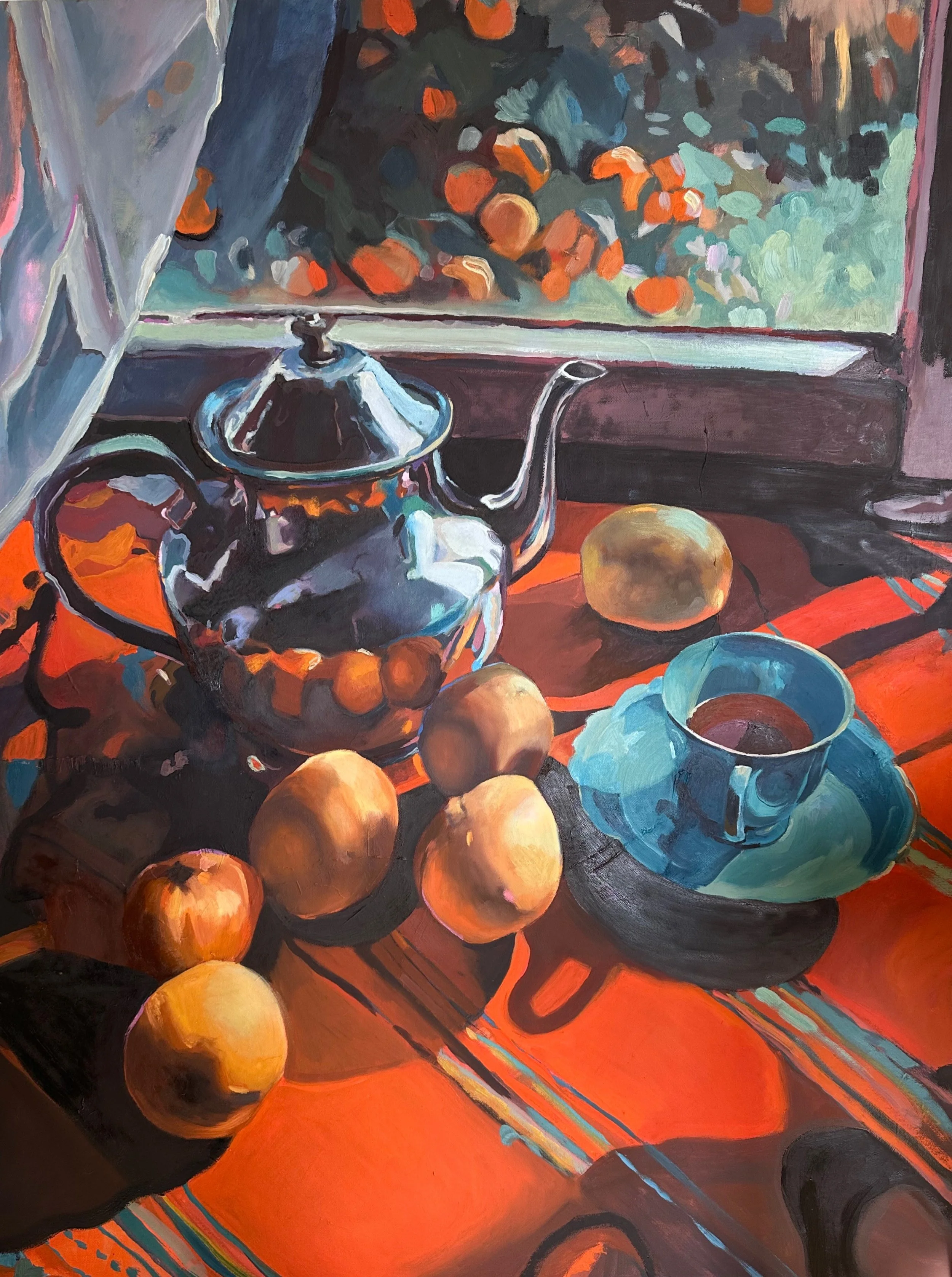 One Sun /
30x40 Inches /
Oil paint on canvas /
contact A Gallery/Allen+Alan Fine Art SLC for purchase