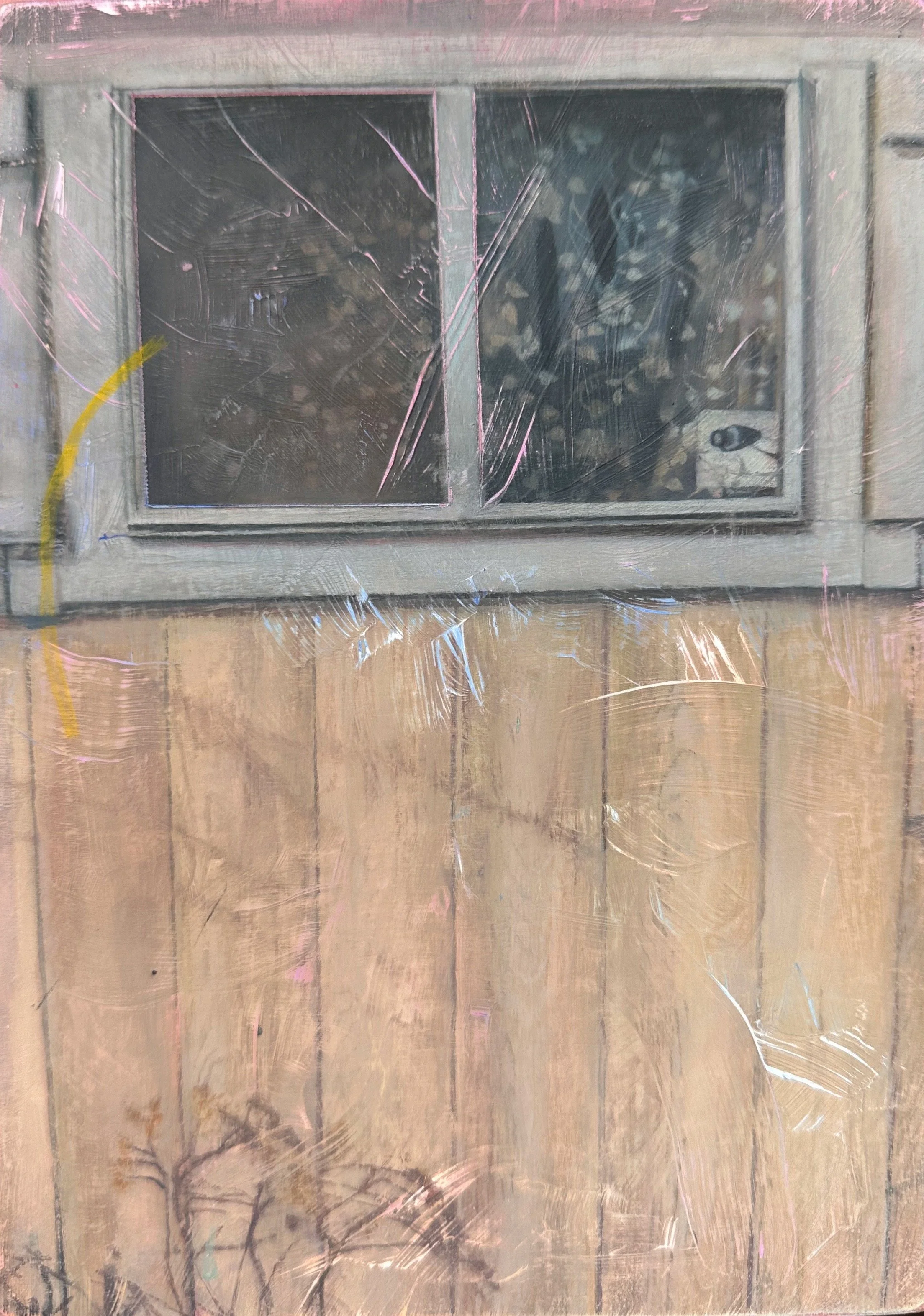 Kissing Bridge
/ 7x5 inches
/ Oil paint on wood panel