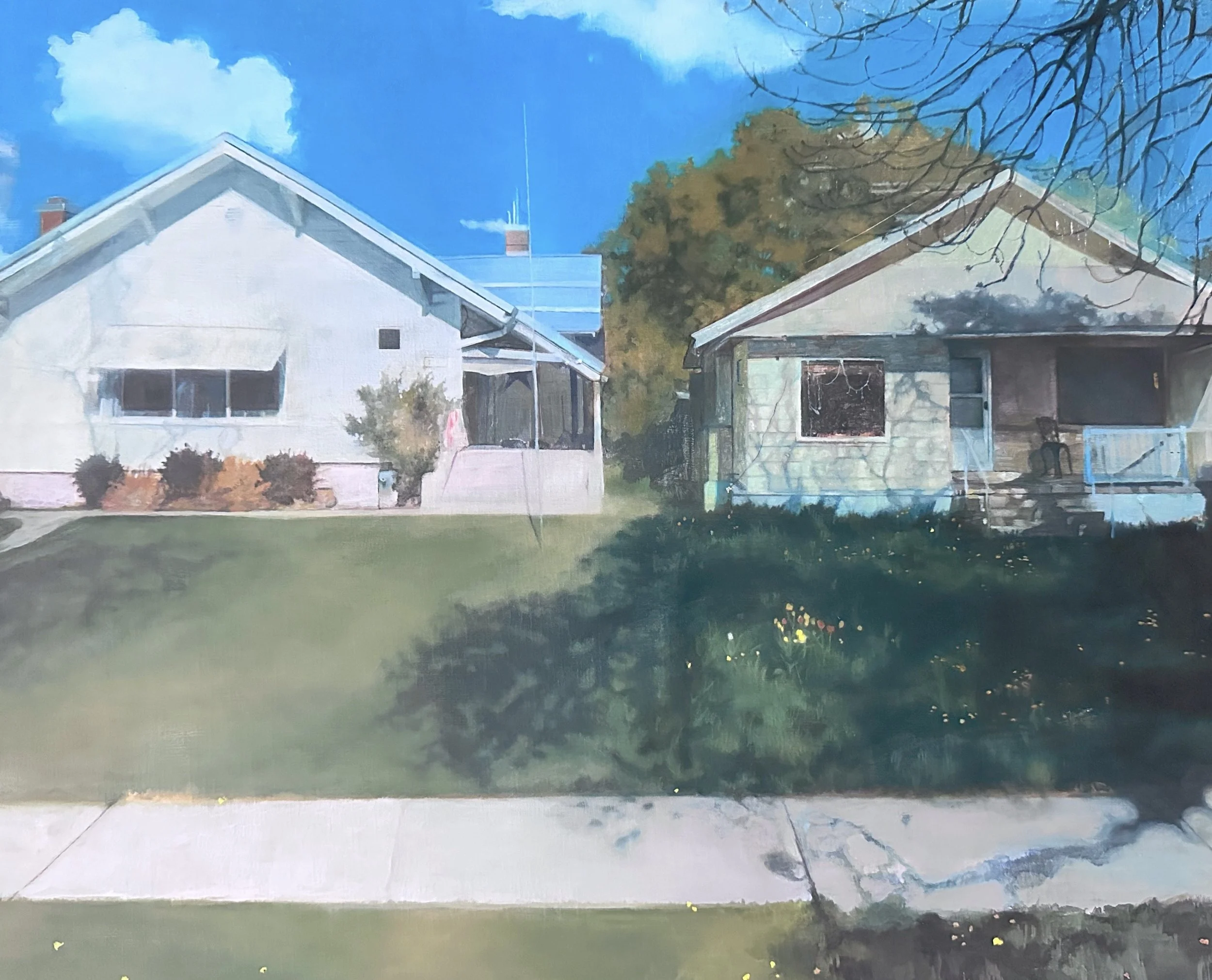 Heterochromia / 
8x12  Inches /
Oil paint on wood panel