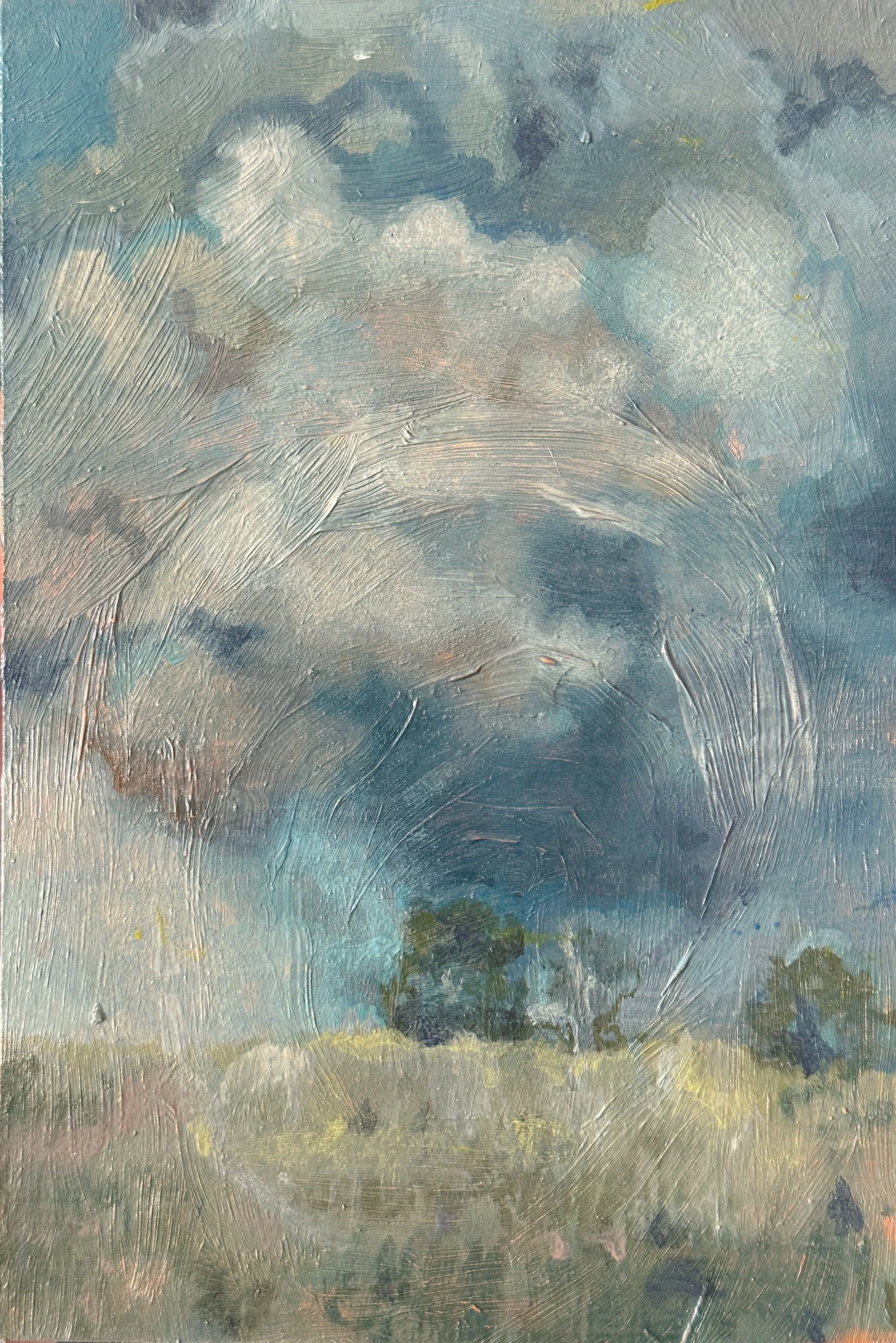 Jacob's Good Karma
/ 6x4 inches
/ Oil paint on wood panel