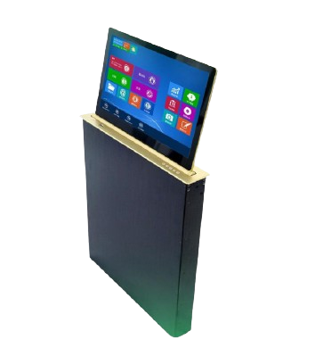 Retractable Desktop Monitors with MIC