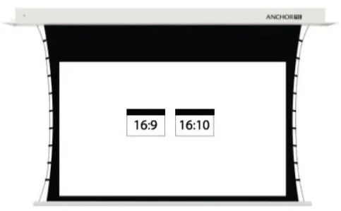 Anchor PRO Vivid In-Ceiling Tab Tensioned