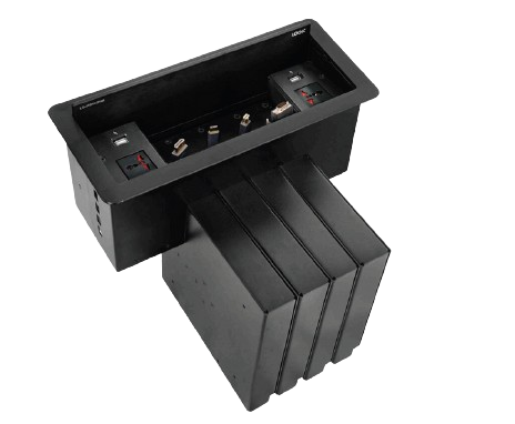 Anchor ANDPRC805 Desktop Retractable Cable Manager Enclosure