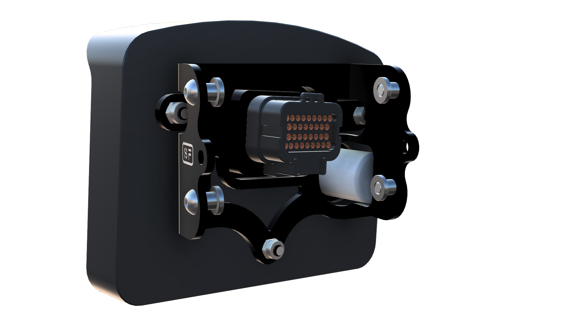 MOTEC C125 on bracket