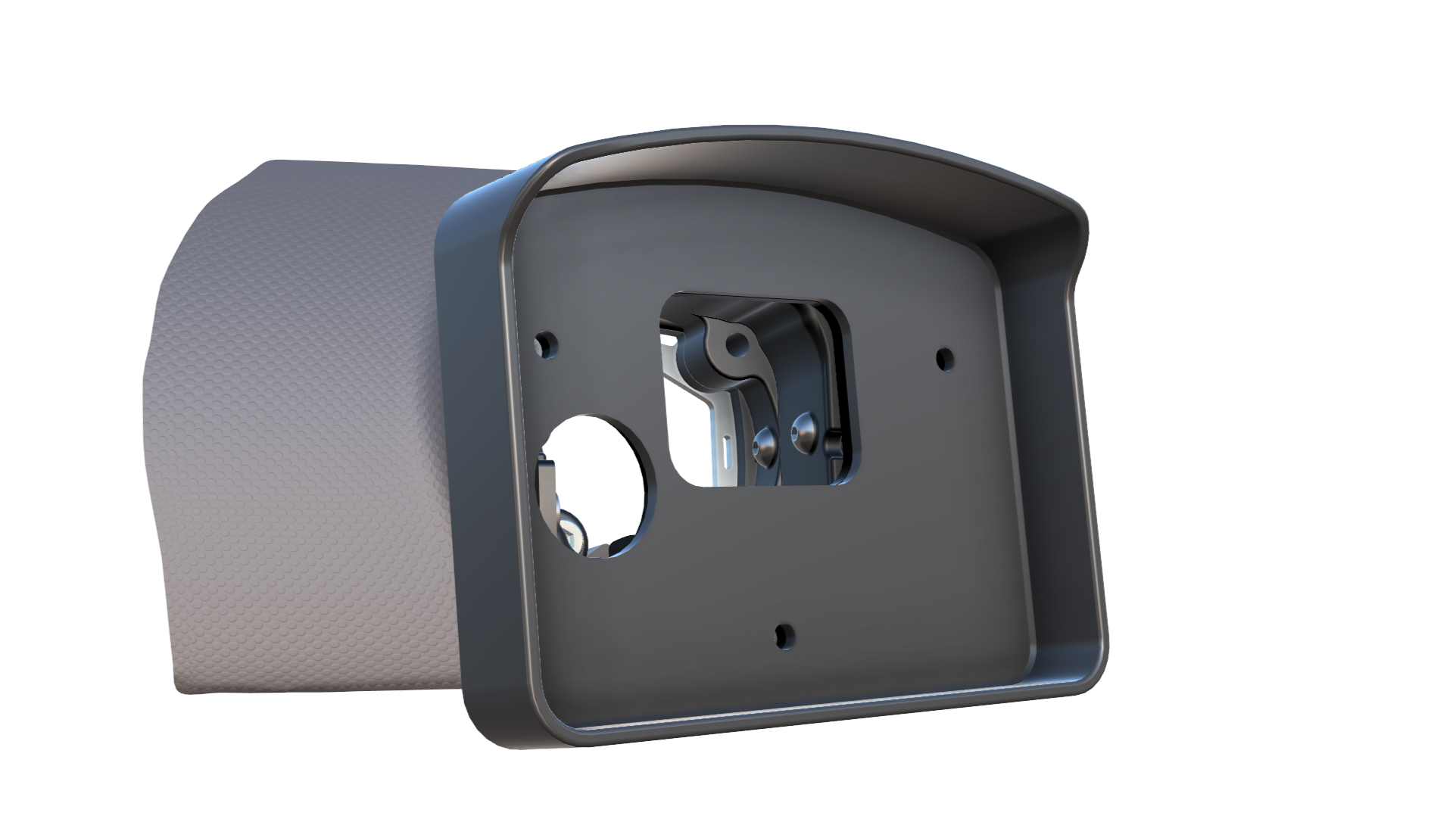 MOTEC C125 on bracket