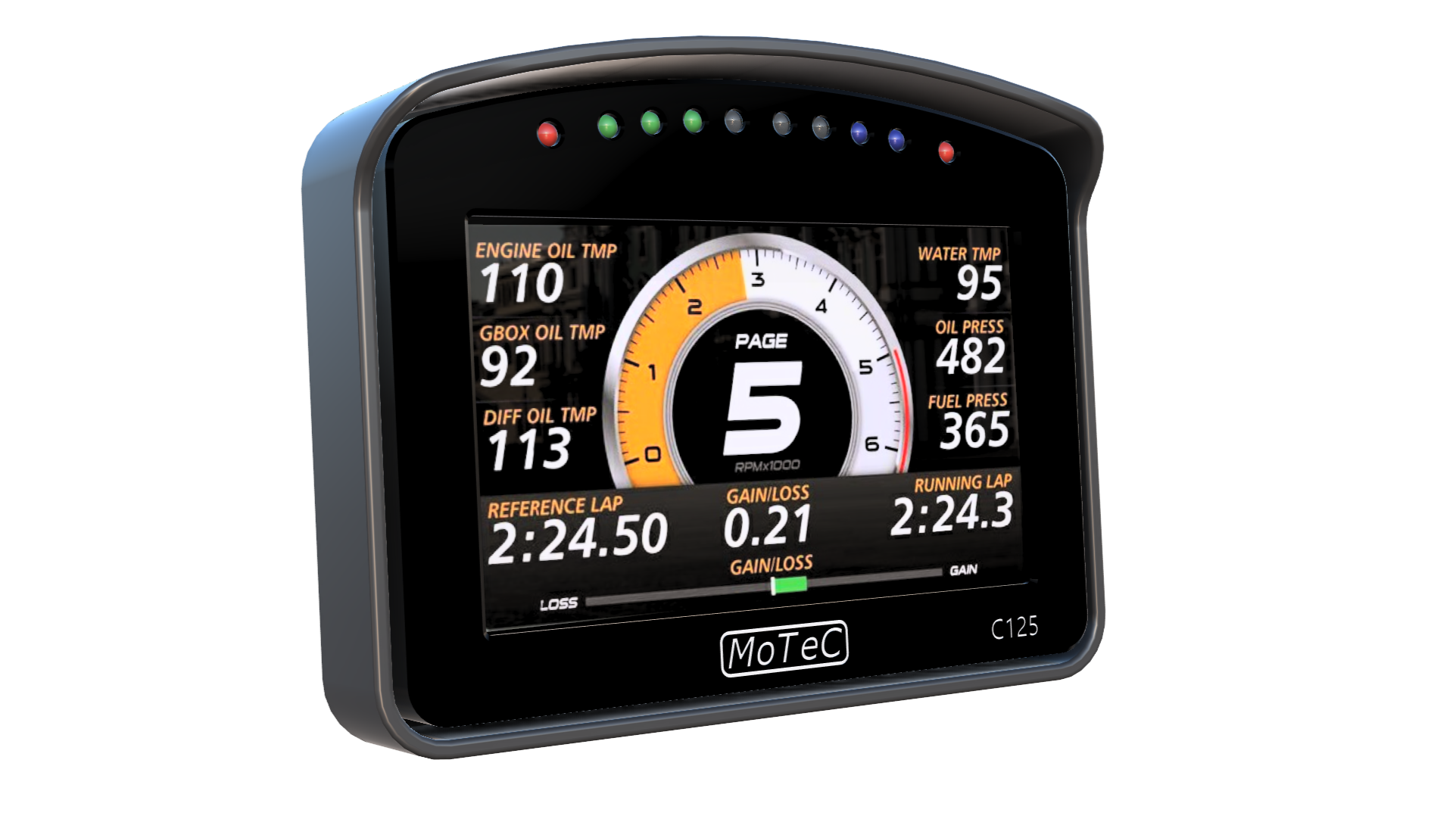 8V-VMS MOTEC C125 HOUSING