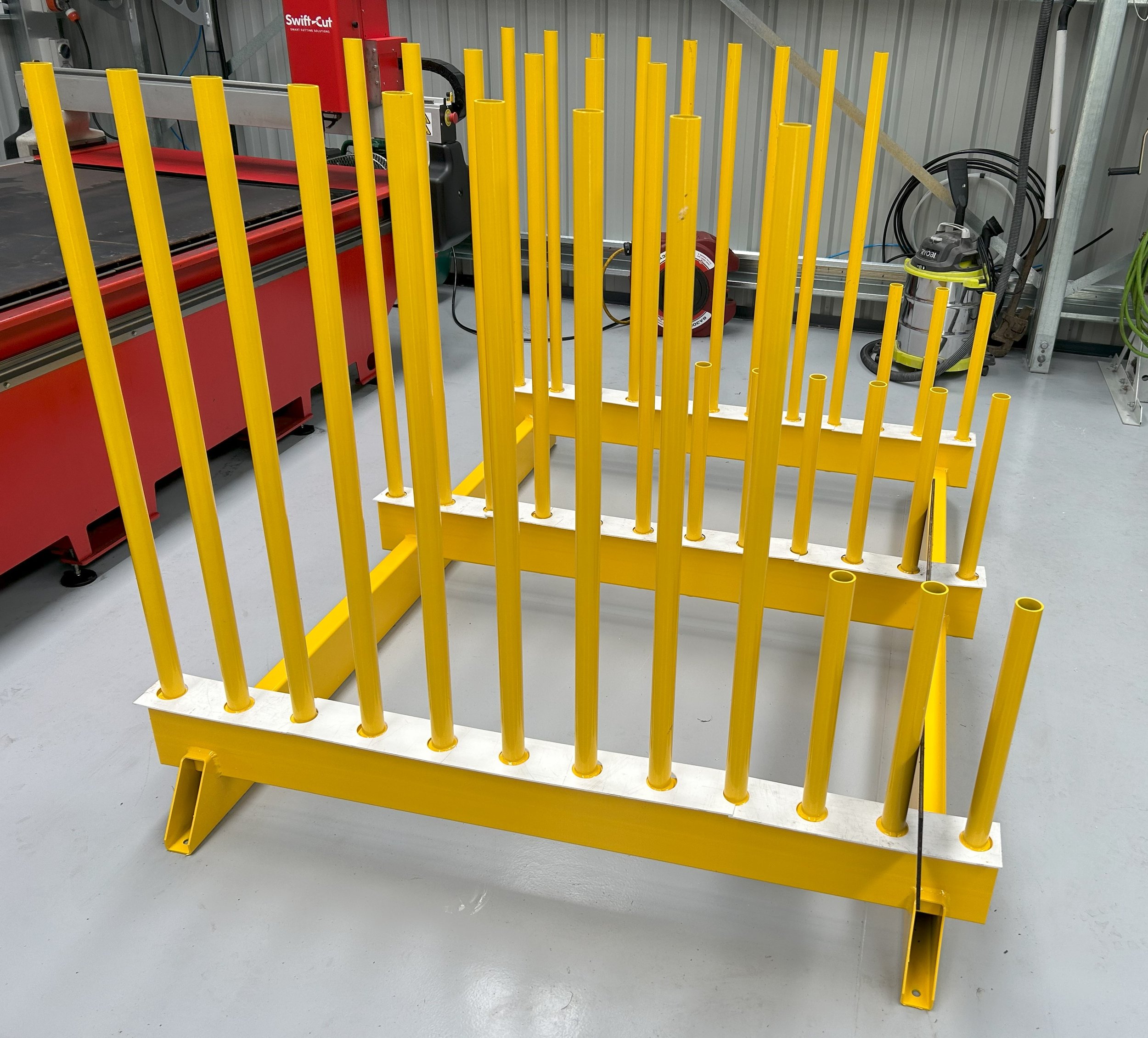 Speedfab sheet rack - heavy duty.