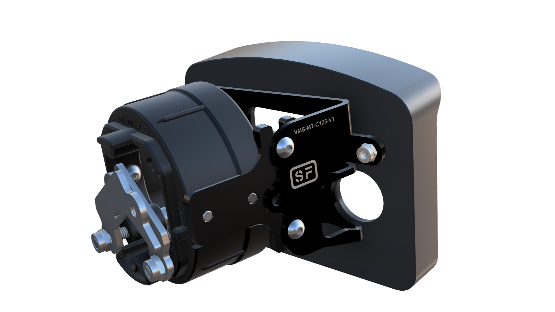 MOTEC C125 on bracket