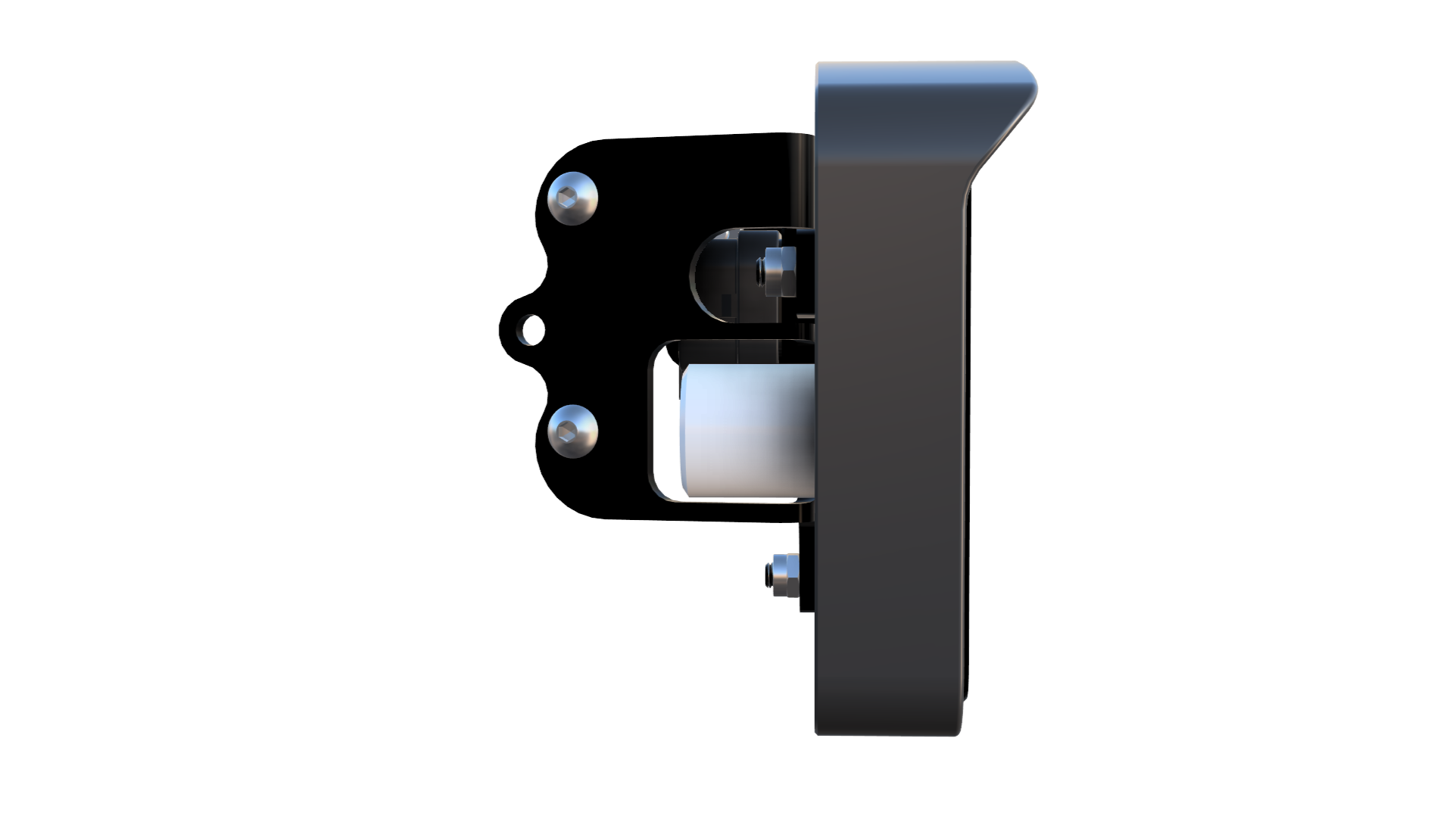 MOTEC C125 on bracket